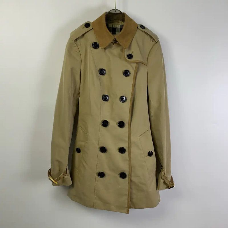 Burberry Burberry Khaki Women's Trench Coat Size ONE SIZE - 1 Thumbnail