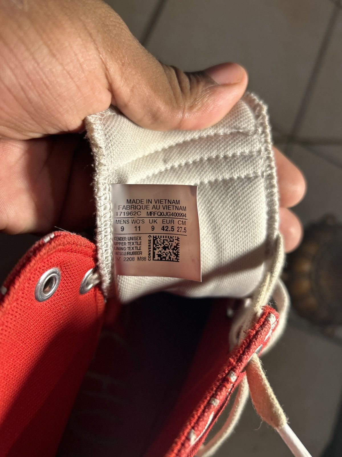 Converse × Original Chuck Converse Not a Chuck Paint Drip Size US 9 / EU 42 - 6 Thumbnail