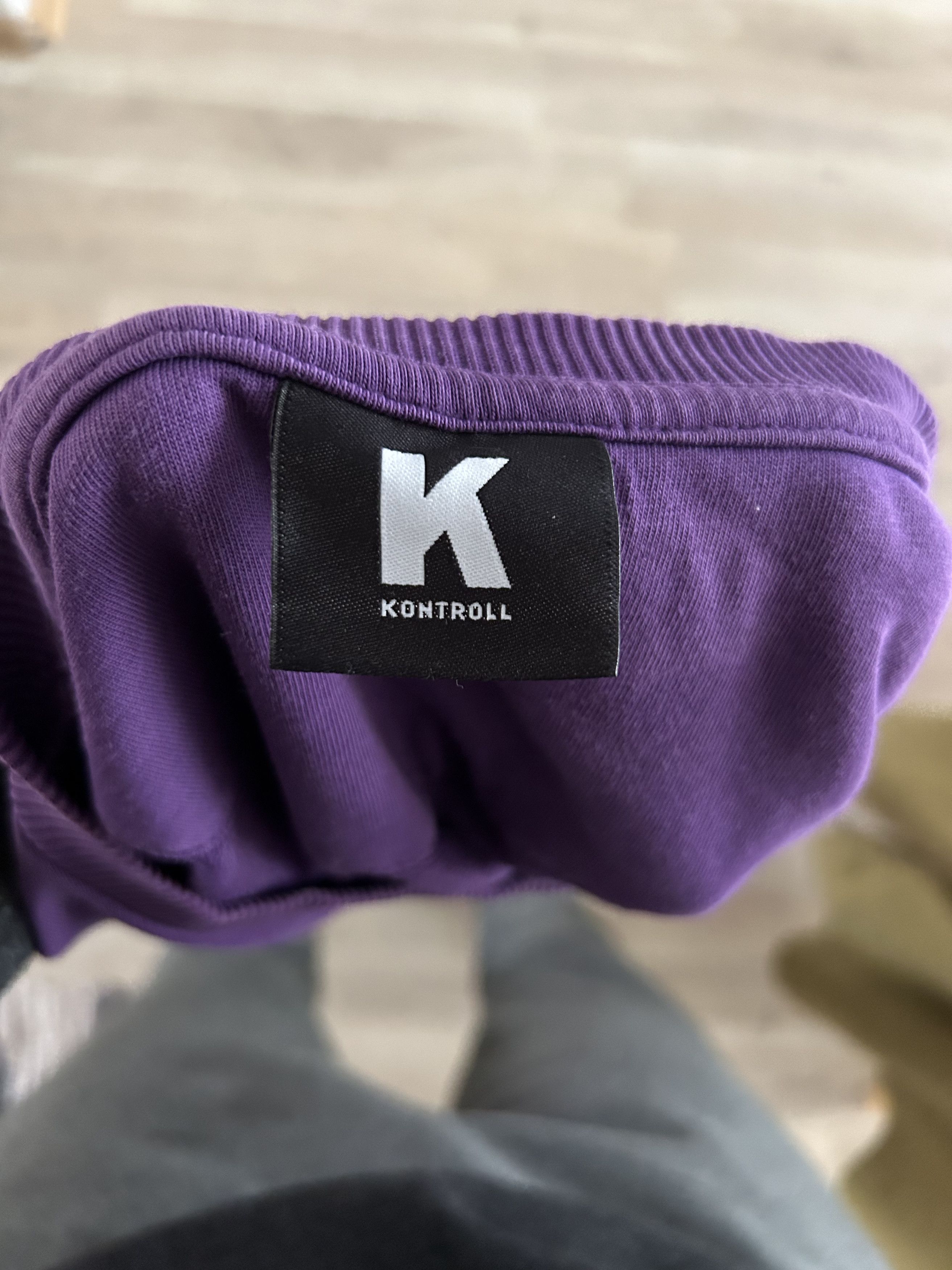 Kappa Kappa Kontroll Blueprint Sweatshirt (purple) Size US M / EU 48-50 / 2 - 3 Thumbnail