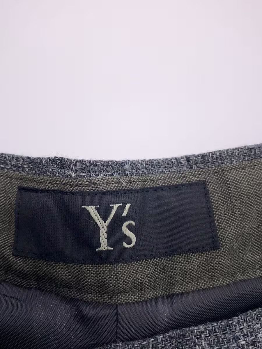 Yohji Yamamoto yohji yamamoto Y’s LINEN TWEED PLEATS TAPERED PANTS Size US 27 - 5 Thumbnail