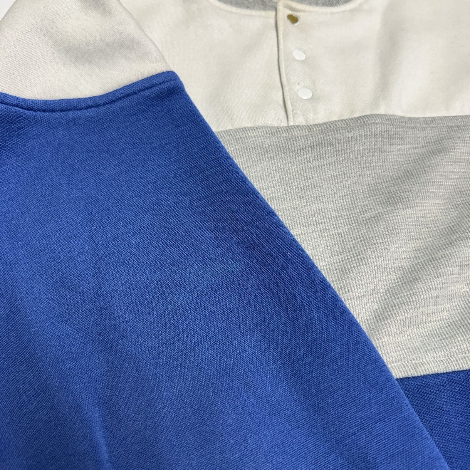 Pierre Cardin Vintage Pierre Cardin Sweatshirt Adult Medium White/Blue Size US M / EU 48-50 / 2 - 6 Thumbnail