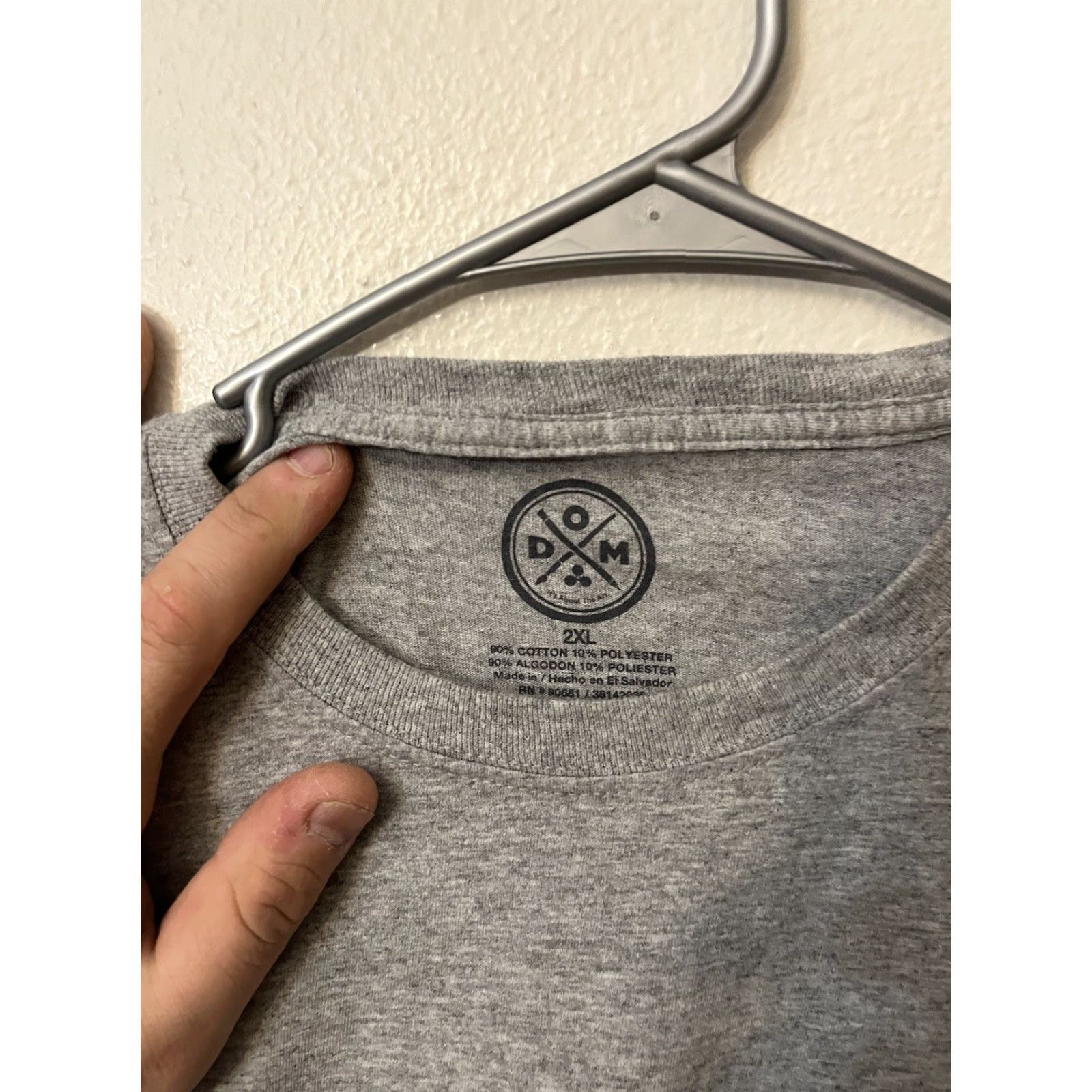 Vintage VINTAGE DOM Thinking GDC T-Shirt Unisex Adults 2XL Gray Dog Cotton Basic Tee Mens Womens Size US XXL / EU 58 / 5 - 3 Thumbnail