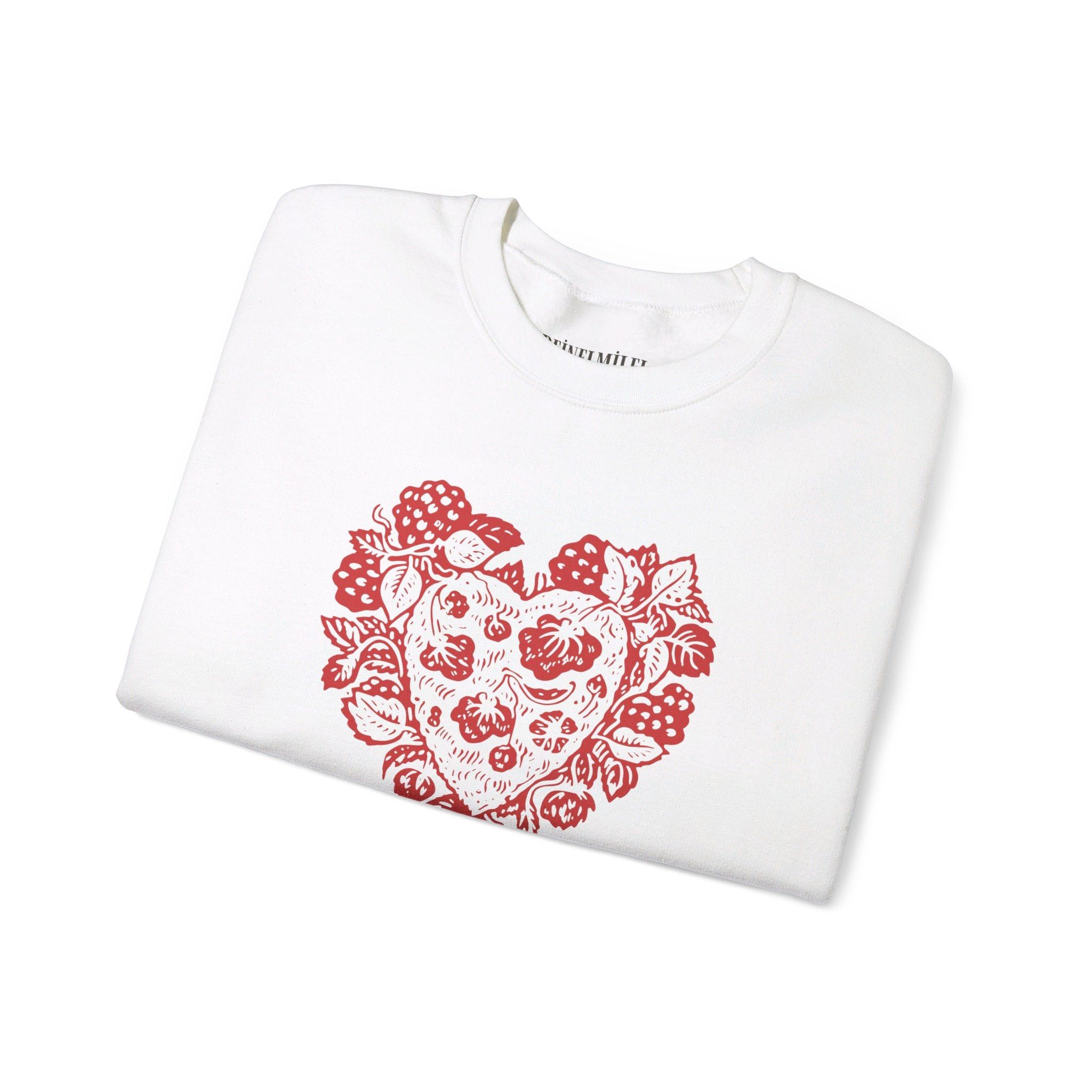 Designer Heart Berry - Crewneck Sweatshirt Size M / US 6-8 / IT 42-44 - 2 Thumbnail