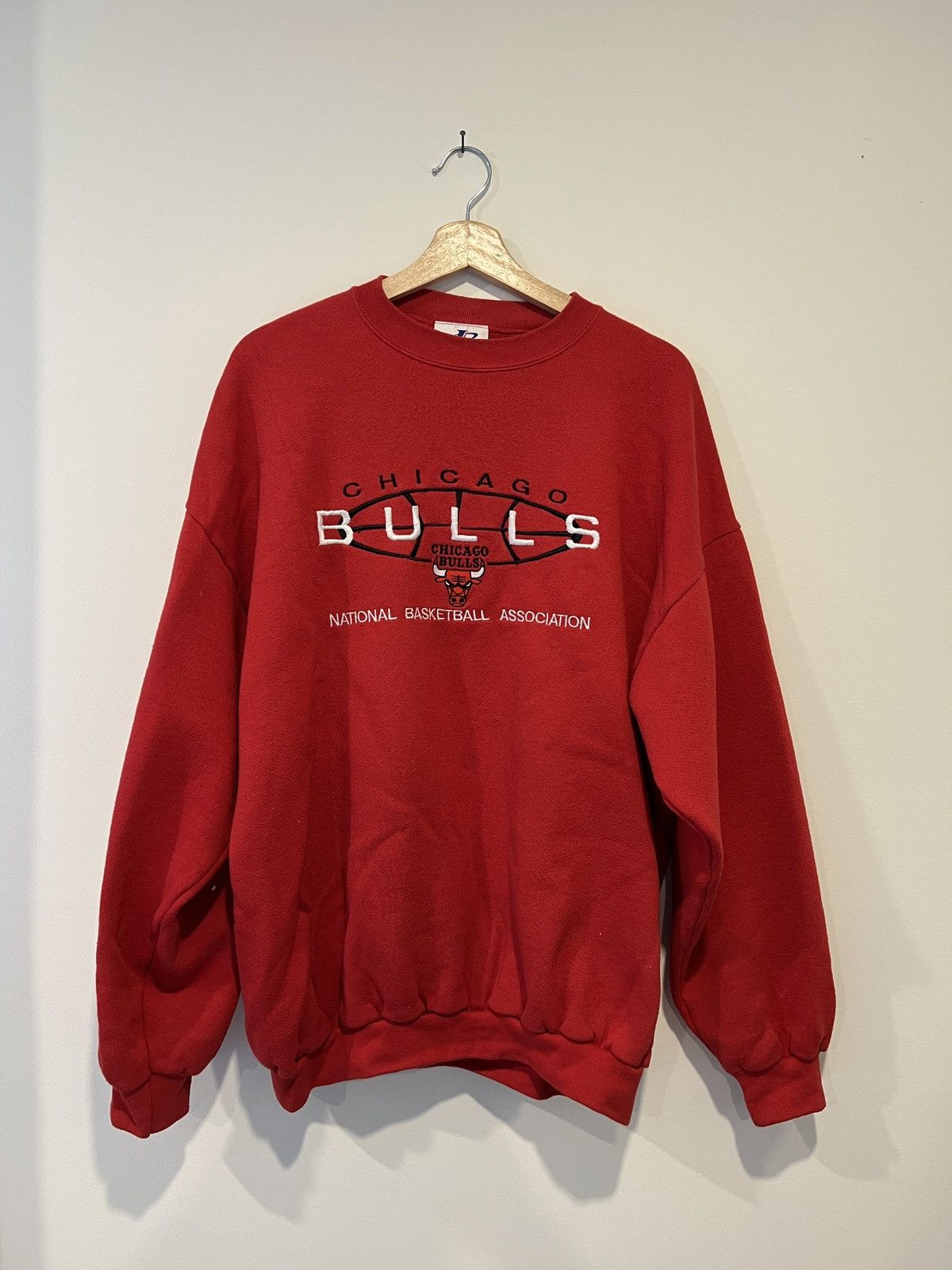 Vintage Vintage 90’s Chicago Bulls crewneck sweater XL | Grailed