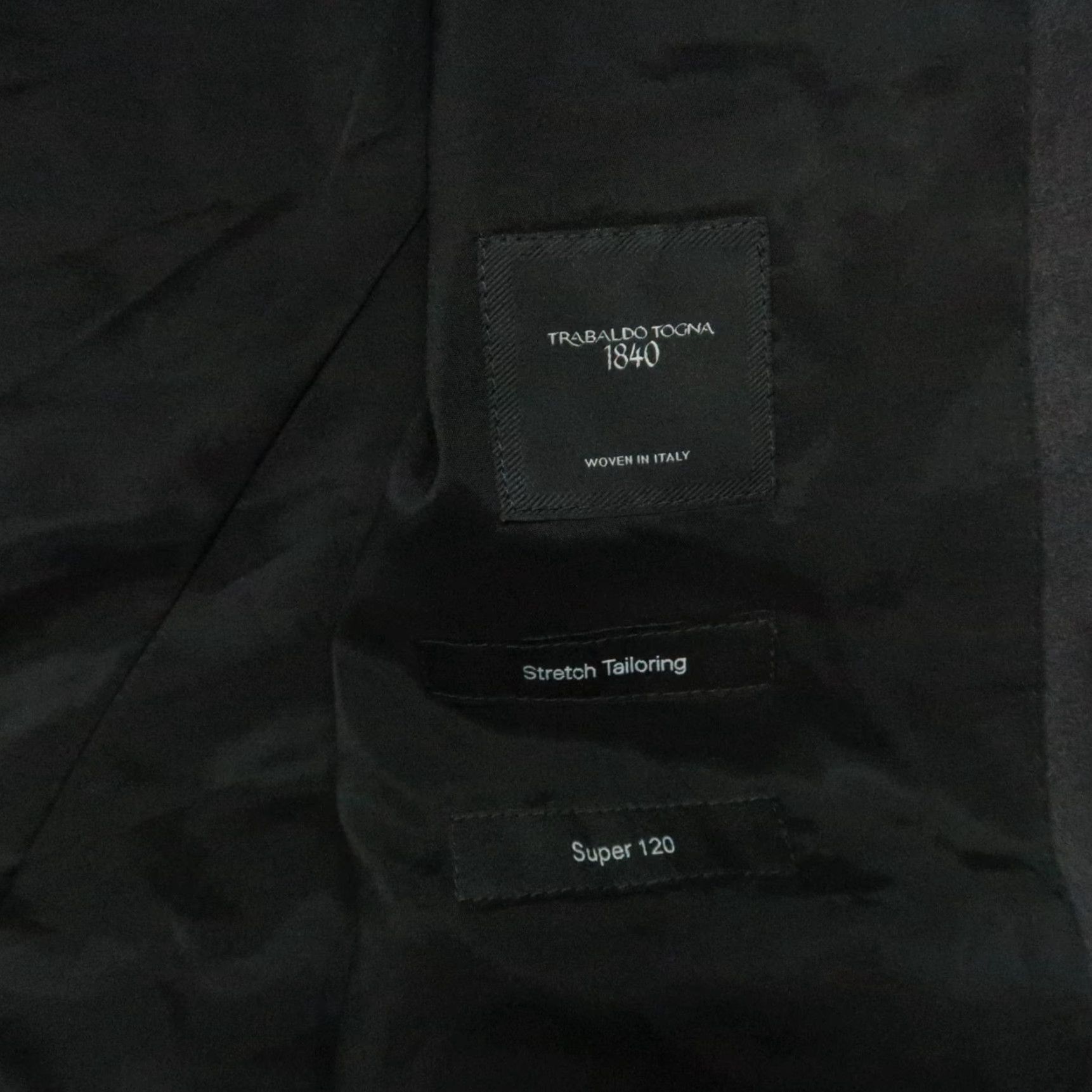 Hugo Boss HUGO BOSS Blazer Mens 42L Charcoal Gray Wool Stretch 2 Piece Notch Lapel Single-Breasted 2-Button 3-Button Sleeve Long/Dry Clean Only Vintage: No Size 42R - 4 Thumbnail