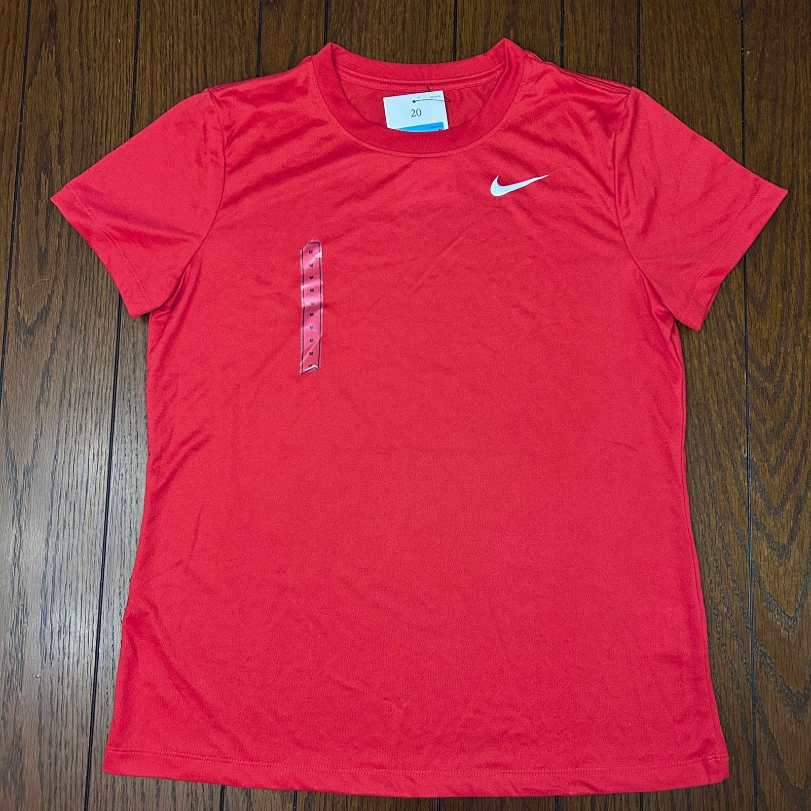 Nike Nike Women’s Athletic Dri Fit Workout University Red T-Shirt Size M / US 6-8 / IT 42-44 - 2 Thumbnail