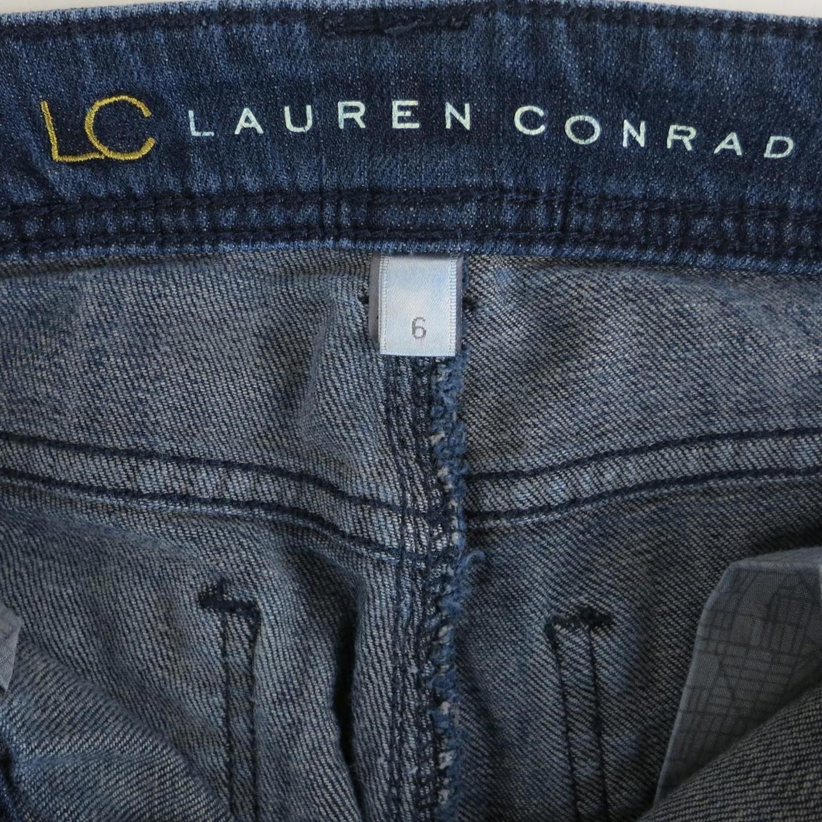 Other LC Lauren Conrad Dark Blue Bootcut Jeans Women's 6 Size 28" / US 6 / IT 42 - 5 Thumbnail