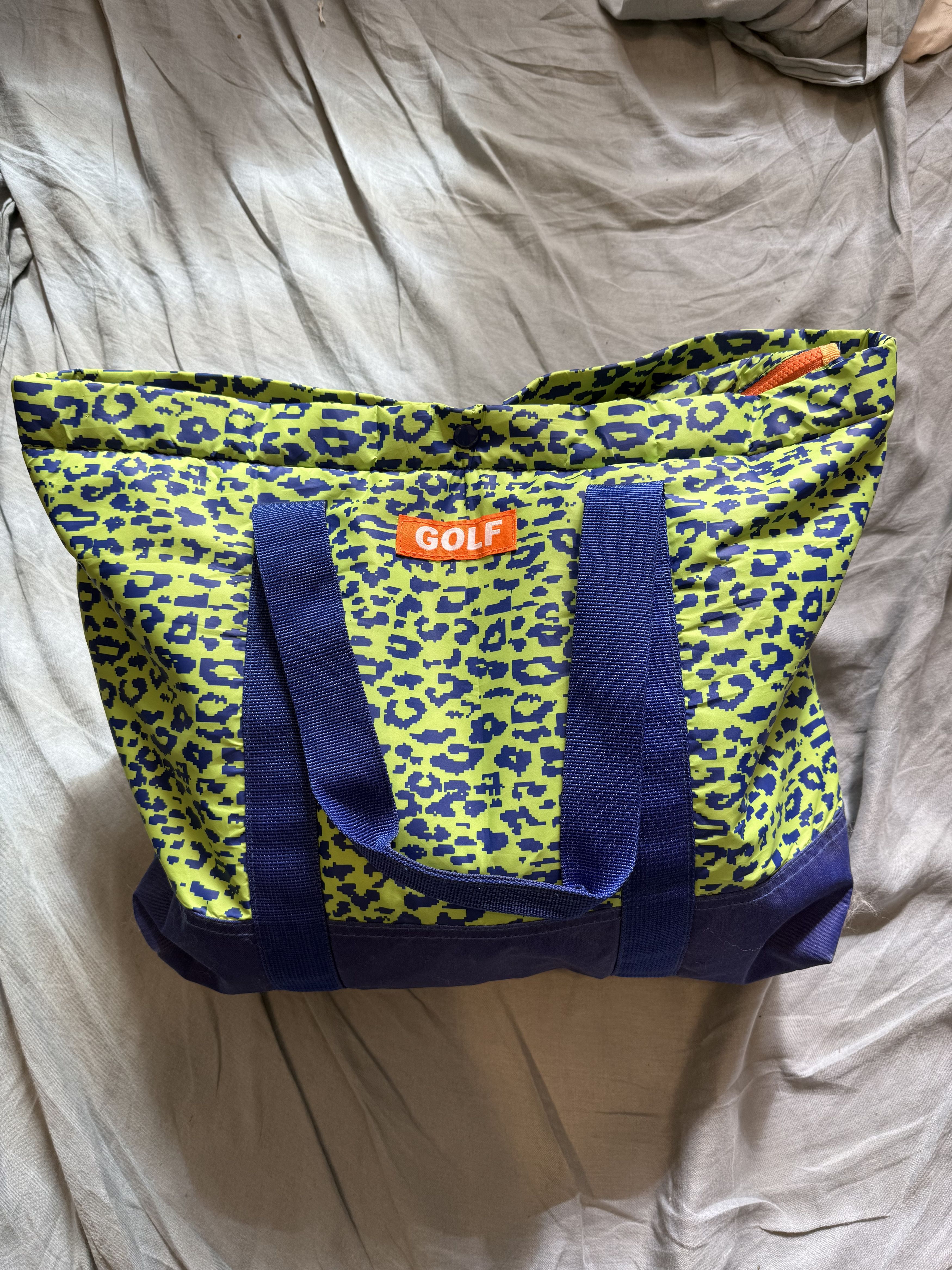 【GOLF WANG】PUZZLE CAMO TOTE BAG Golf Wang Puzzle Camo Tote Bag | Urban Outfitters