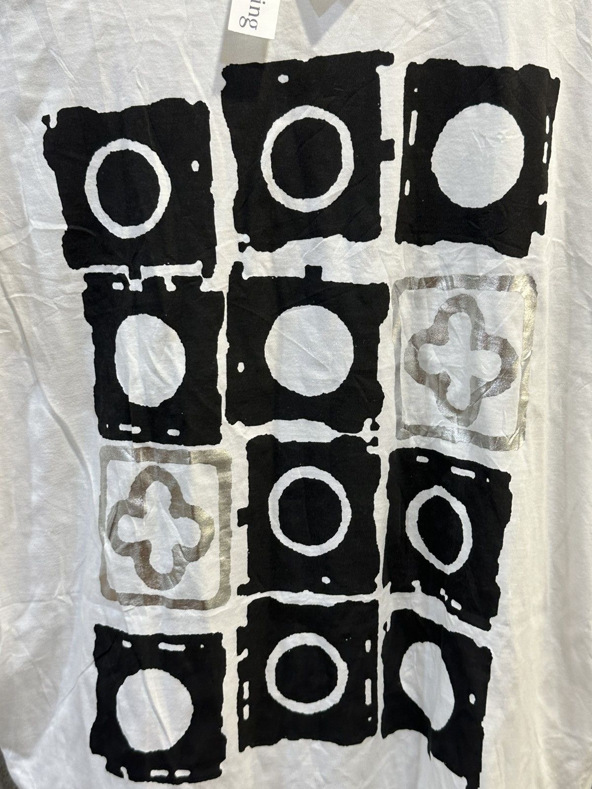 Yohji Yamamoto Yohji Yamamoto Y’s For Living Art Boxy Shirt (NWT) Size US L / EU 52-54 / 3 - 3 Thumbnail