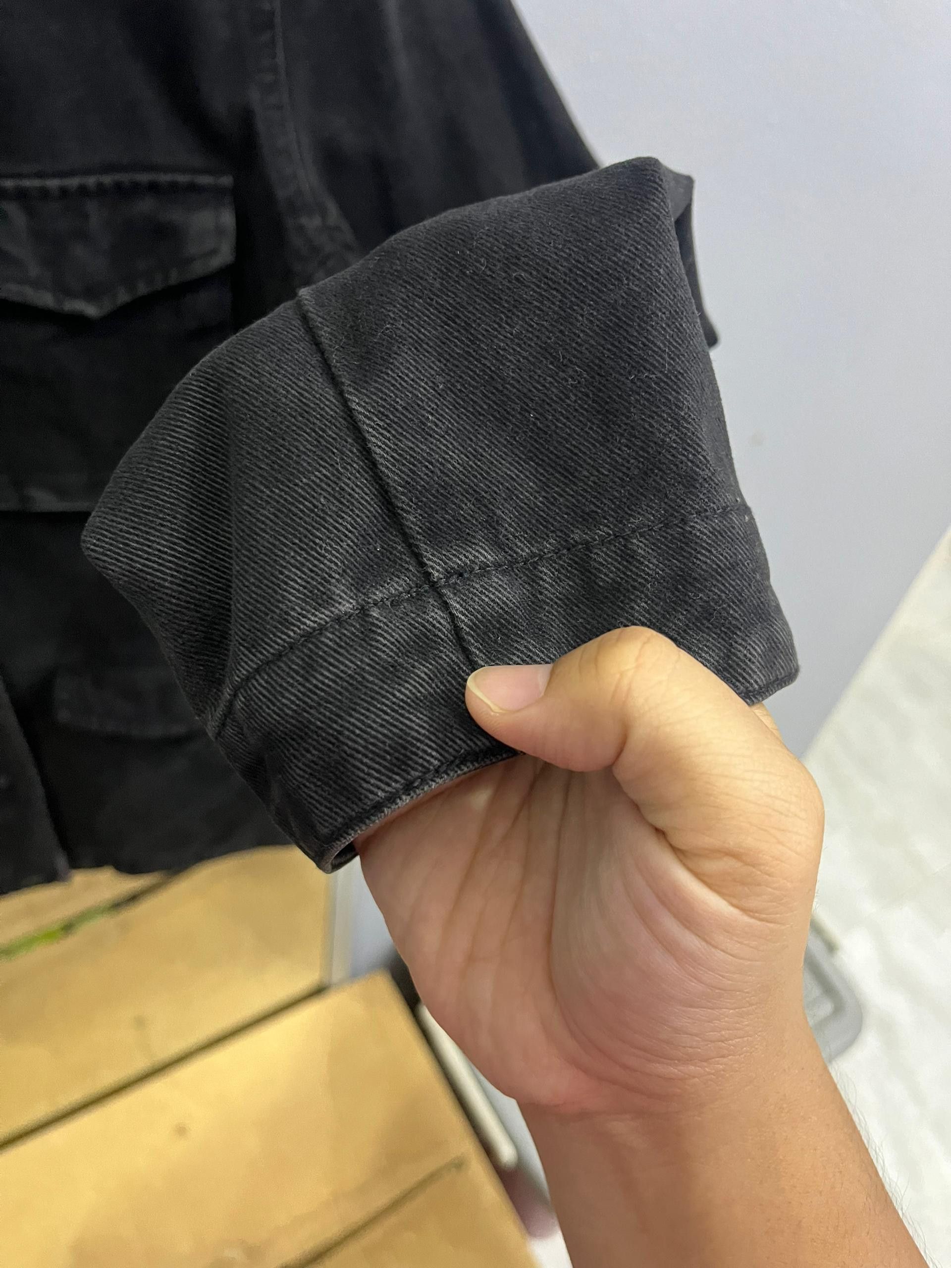 MOUSSY MOUSSY Washed Black Utility Jacket (Women’s M) Size US M / EU 48-50 / 2 - 4 Thumbnail