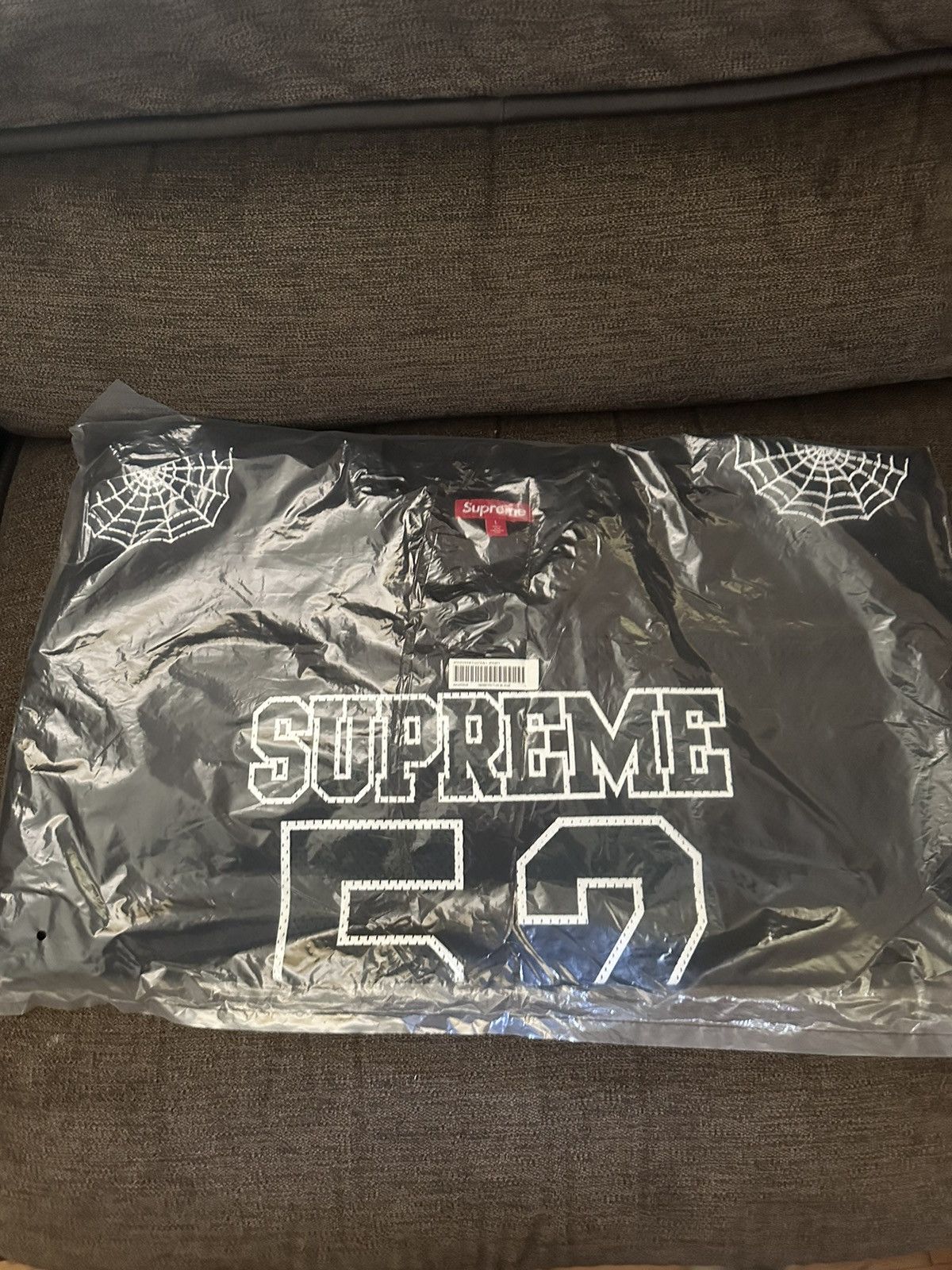 Supreme Supreme Spider Jersey Black | Grailed