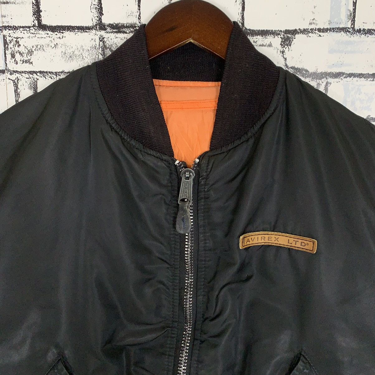Avirex Avirex American Military Bomber Jacket Avirex Flight Jacket Size US L / EU 52-54 / 3 - 4 Thumbnail