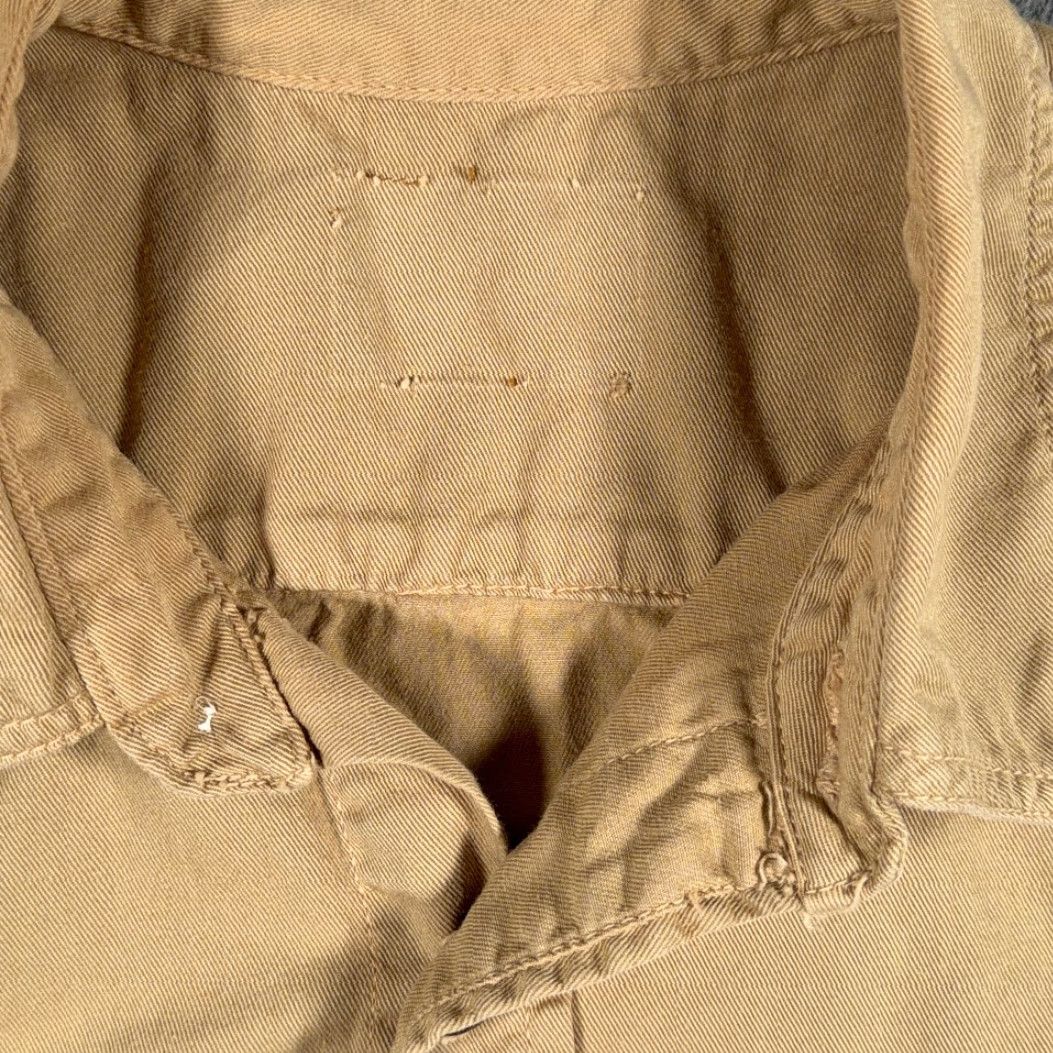 Vintage VINTAGE Green Box Safari Shirt Adult LARGE Brown Military Field Utility Outdoor USA 80s Size US L / EU 52-54 / 3 - 6 Thumbnail