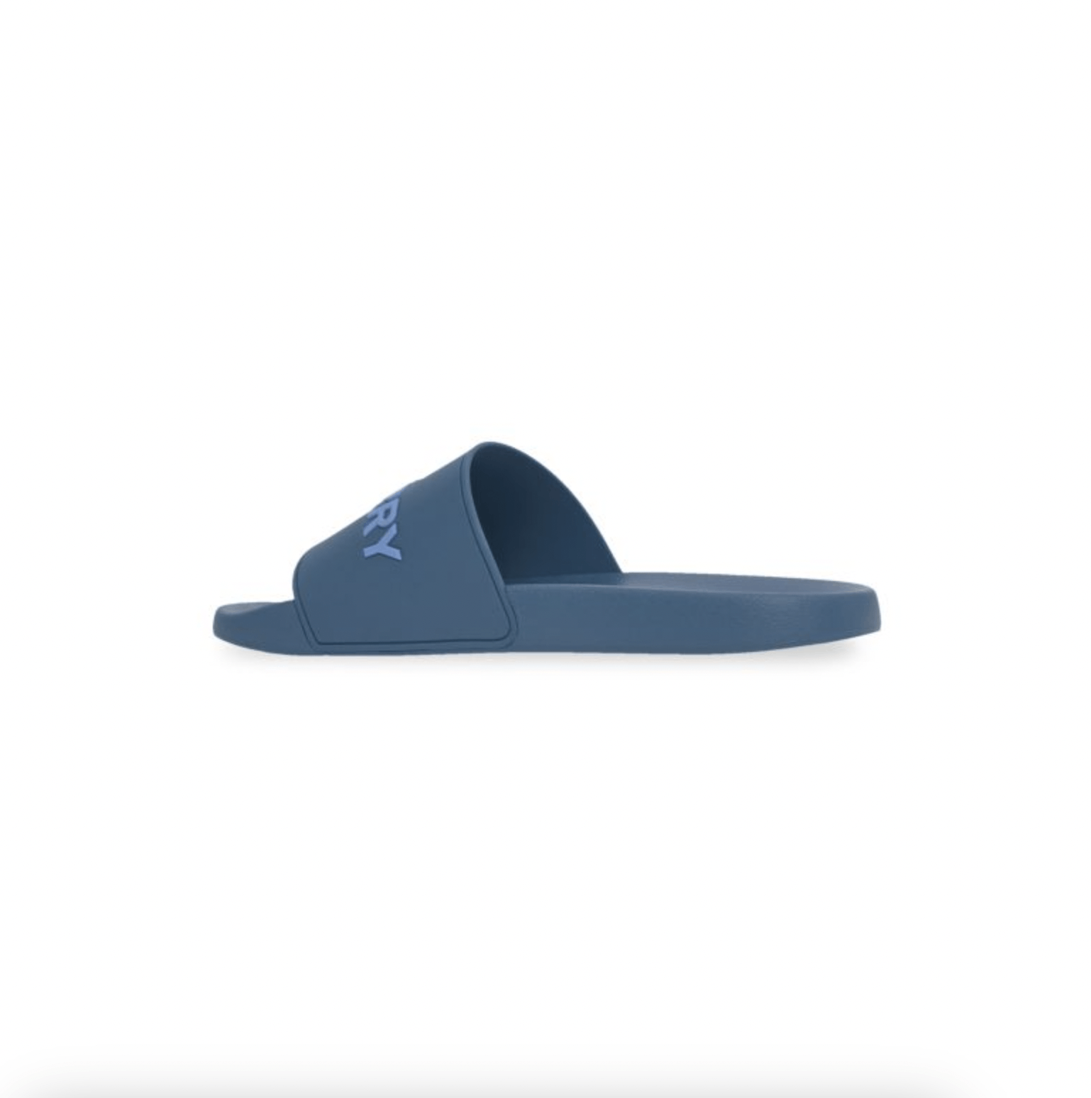 Burberry New BURBERRY Furley Logo Rubber Pool Slides Men Size US 10 / EU 43 - 2 Thumbnail