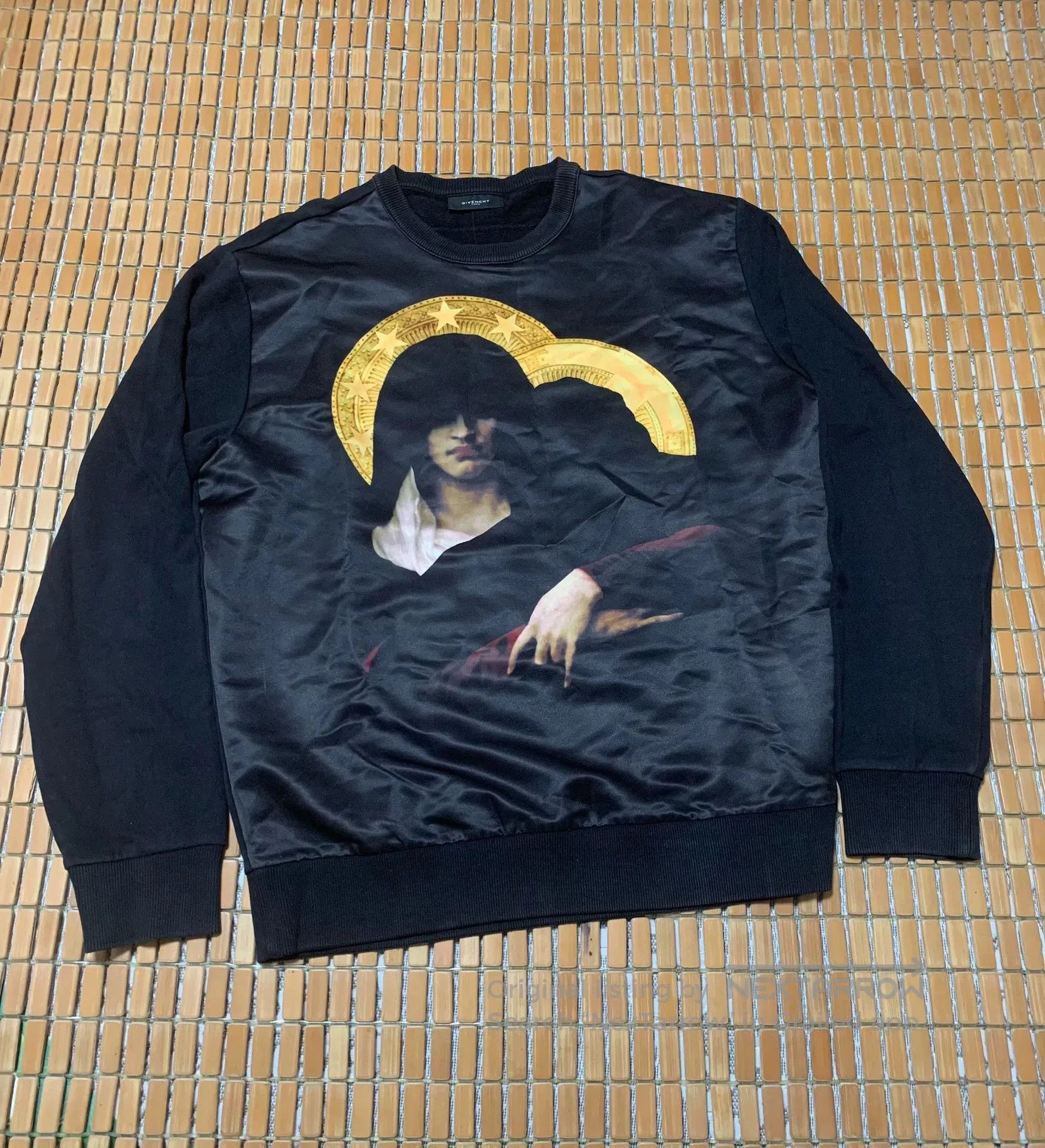 Givenchy Halo Madonna Sweatshirt.