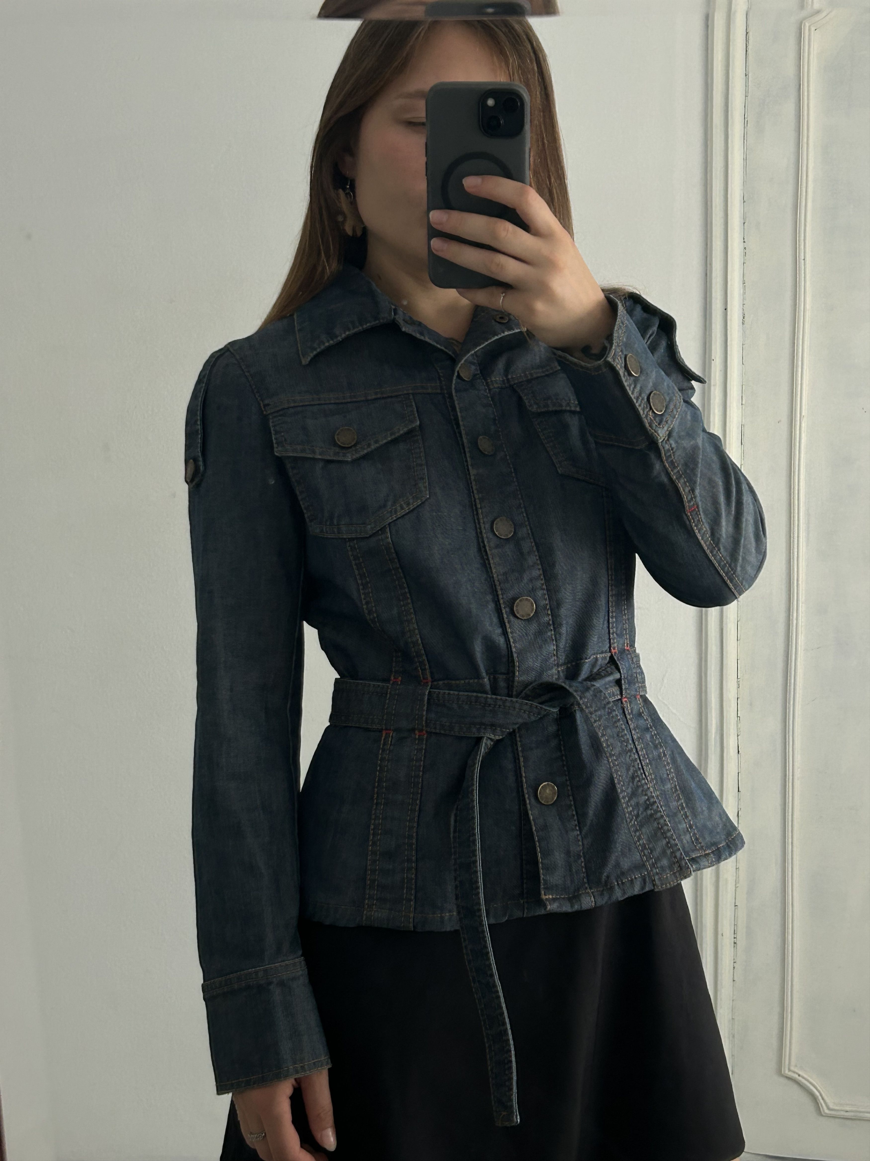 Carolina Herrera Carolina Herrera Denim Jacket Size M / US 6-8 / IT 42-44 - 1 Thumbnail