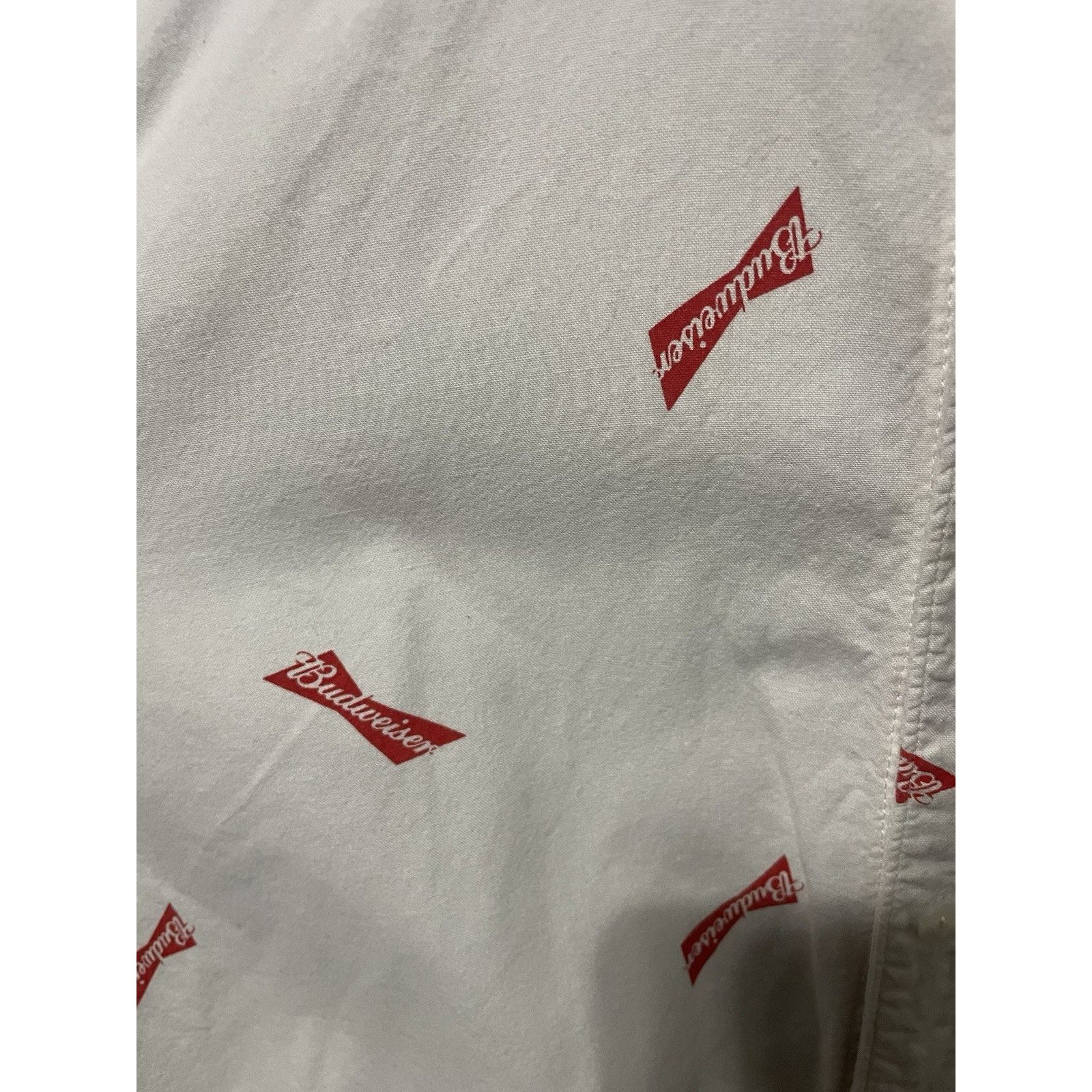 Budweiser Size M- Budweiser Bowtie Button Up Men’s Short Sleeve Shirt Size US M / EU 48-50 / 2 - 4 Thumbnail