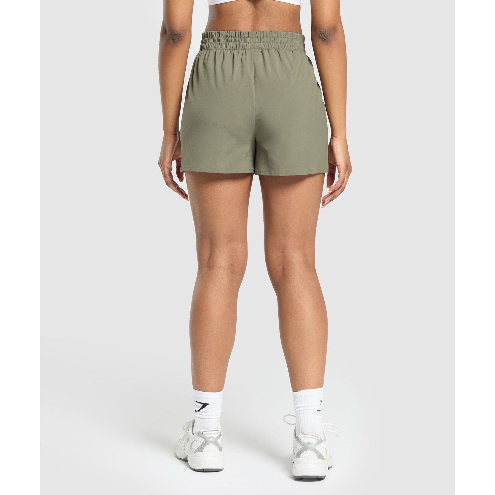 Gymshark Gymshark PINTUCK SHORTS Regular Fit Green L Size 30" / US 8 / IT 44 - 3 Thumbnail