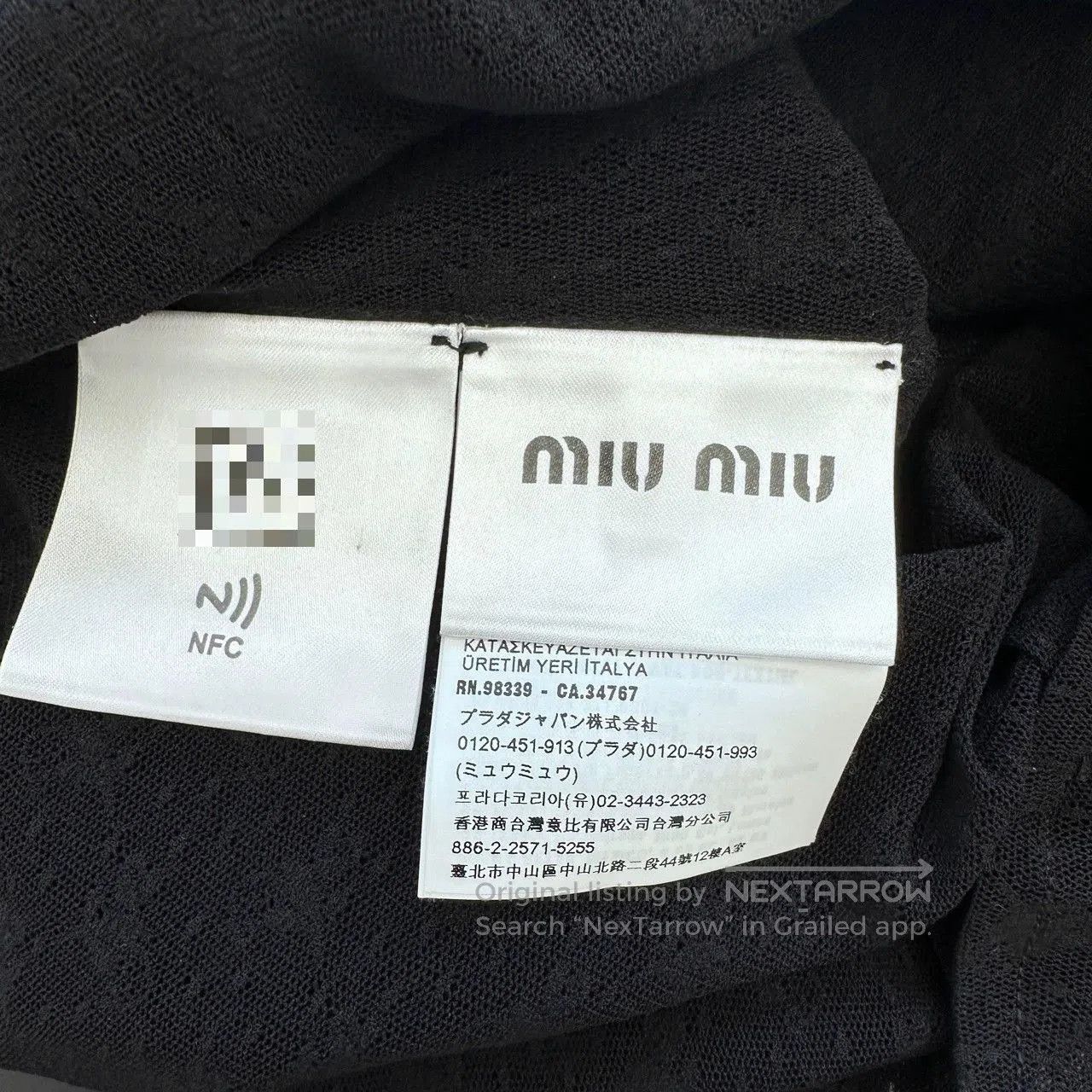 Miu Miu miu miu sheer lace button-up shirt. Size US M / EU 48-50 / 2 - 5 Thumbnail