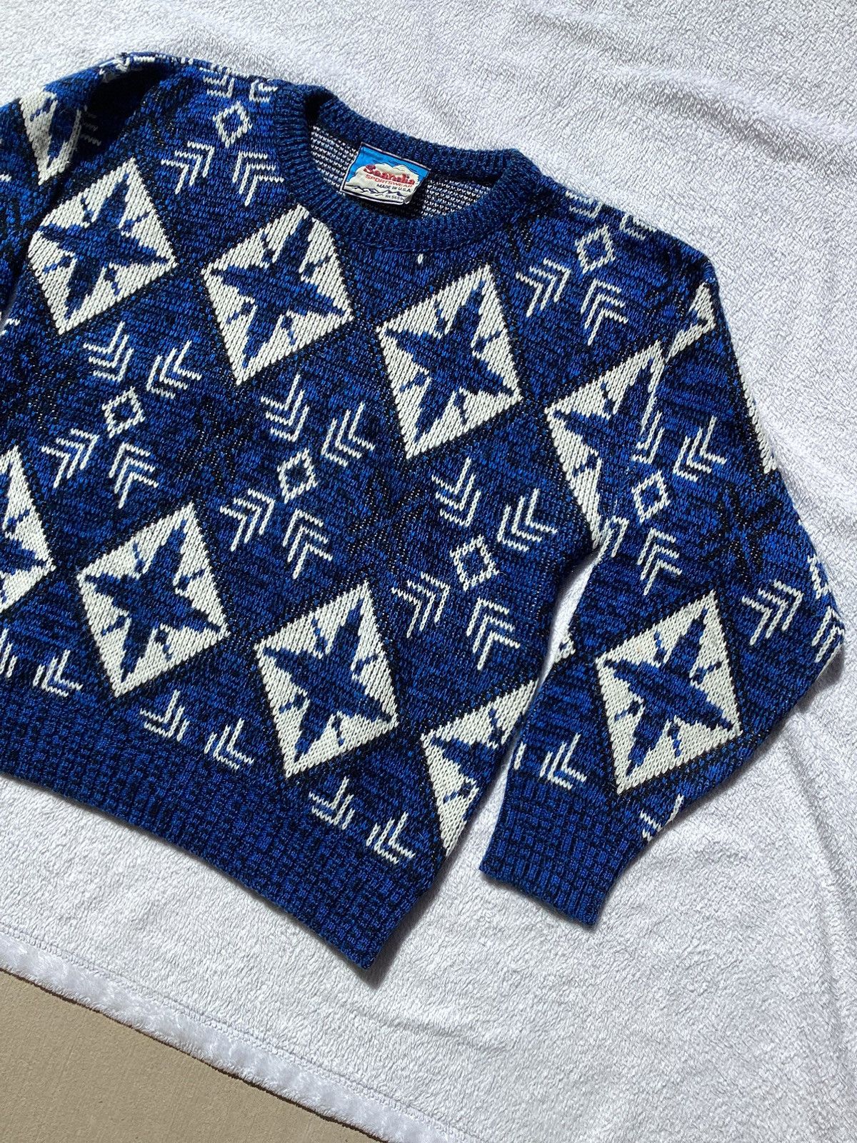 Other × Vintage Vtg 80s Scandia sportswear acrylic knit USA made sweater Size US S / EU 44-46 / 1 - 2 Thumbnail