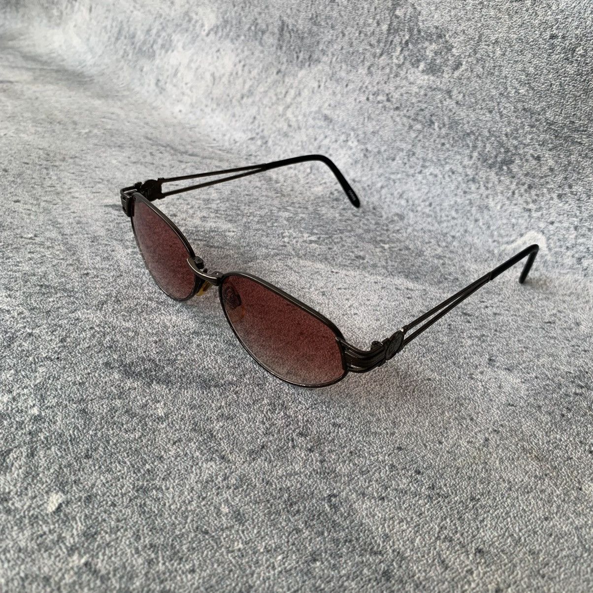 Other Vintage Sunglasses Frame Metal Titanium Size 40 - 3 Thumbnail