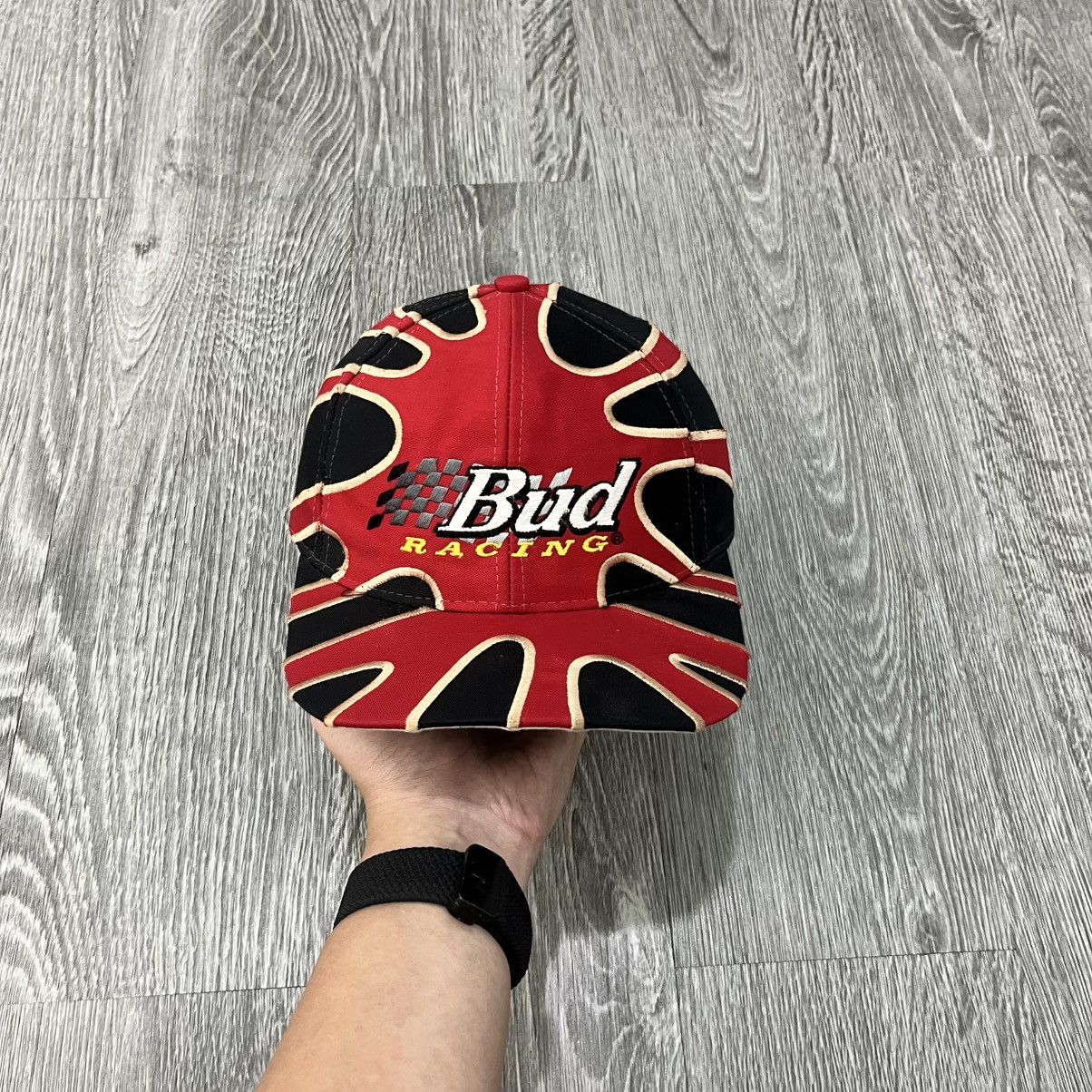 Starter Vintage Budweiser Nascar Racing Checkered Flag By.Starter Size ONE SIZE - 2 Thumbnail