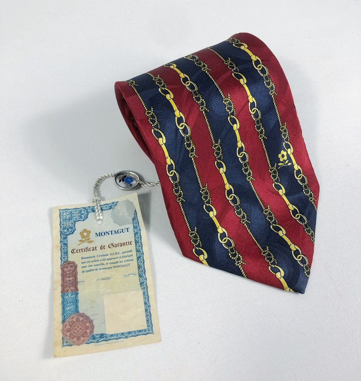 Montagut Rare Vintage NOS Montagut Silk Tie Size ONE SIZE - 1 Thumbnail