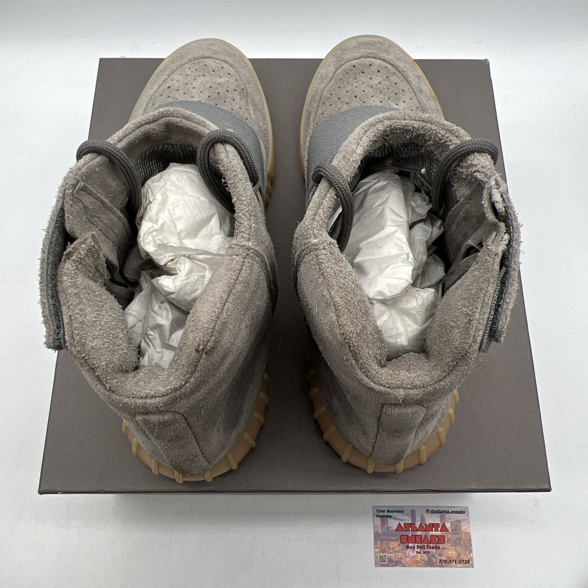 Adidas Yeezy boost 750 grey gum Size US 11.5 / EU 44-45 - 7 Thumbnail