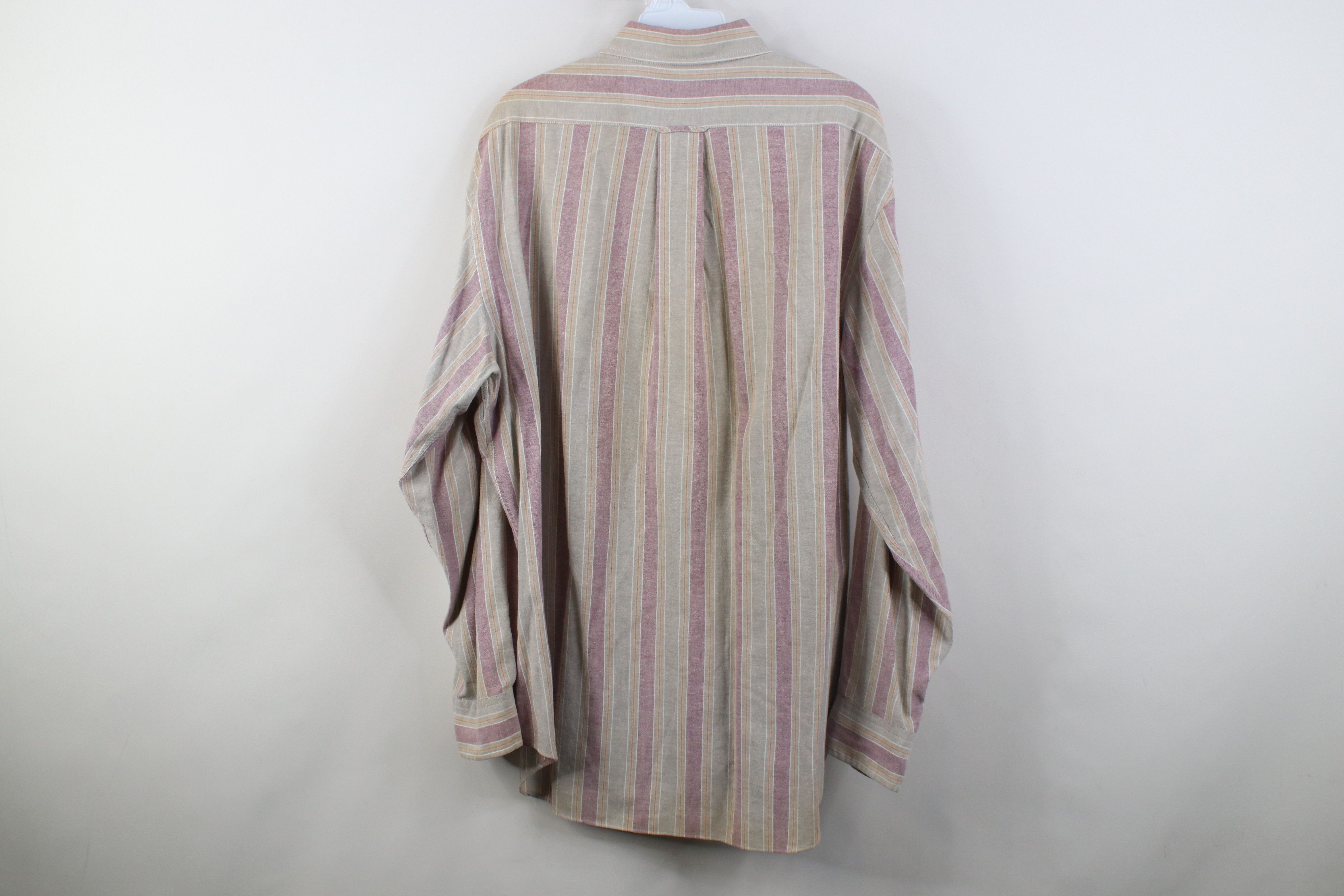 Vintage Vintage 90s Streetwear Oxford Collared Button Down Shirt Size US XL / EU 56 / 4 - 11 Thumbnail