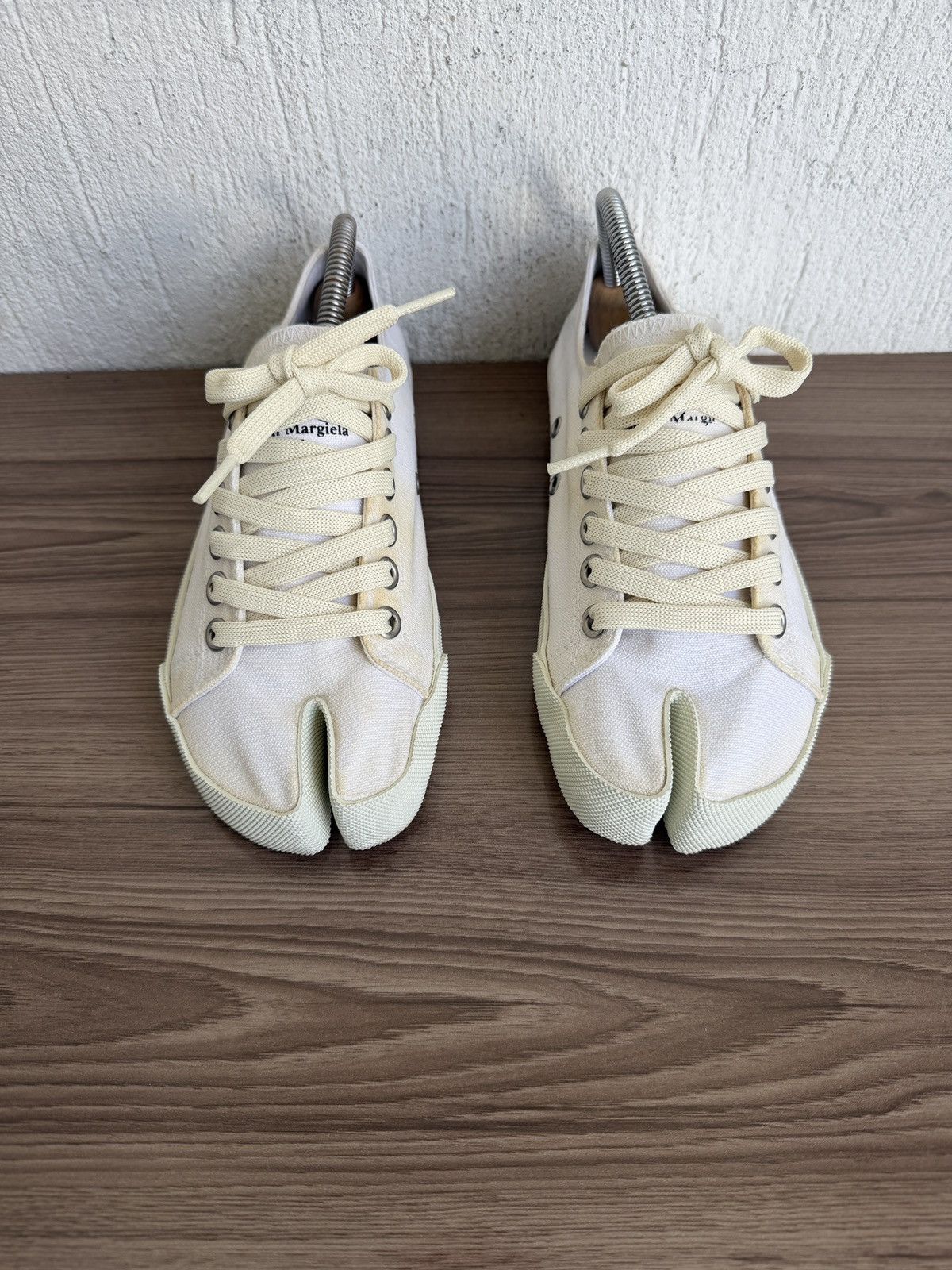 Maison Margiela Tabi canvas sneakers Size US 7 / IT 37 - 3 Thumbnail