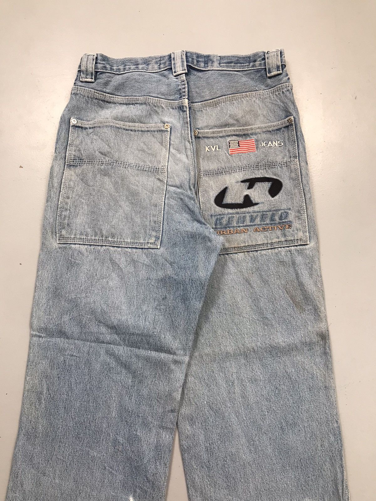 JNCO Vintage Kenvelo embroidered denim Size US 30 / EU 46 - 12 Thumbnail
