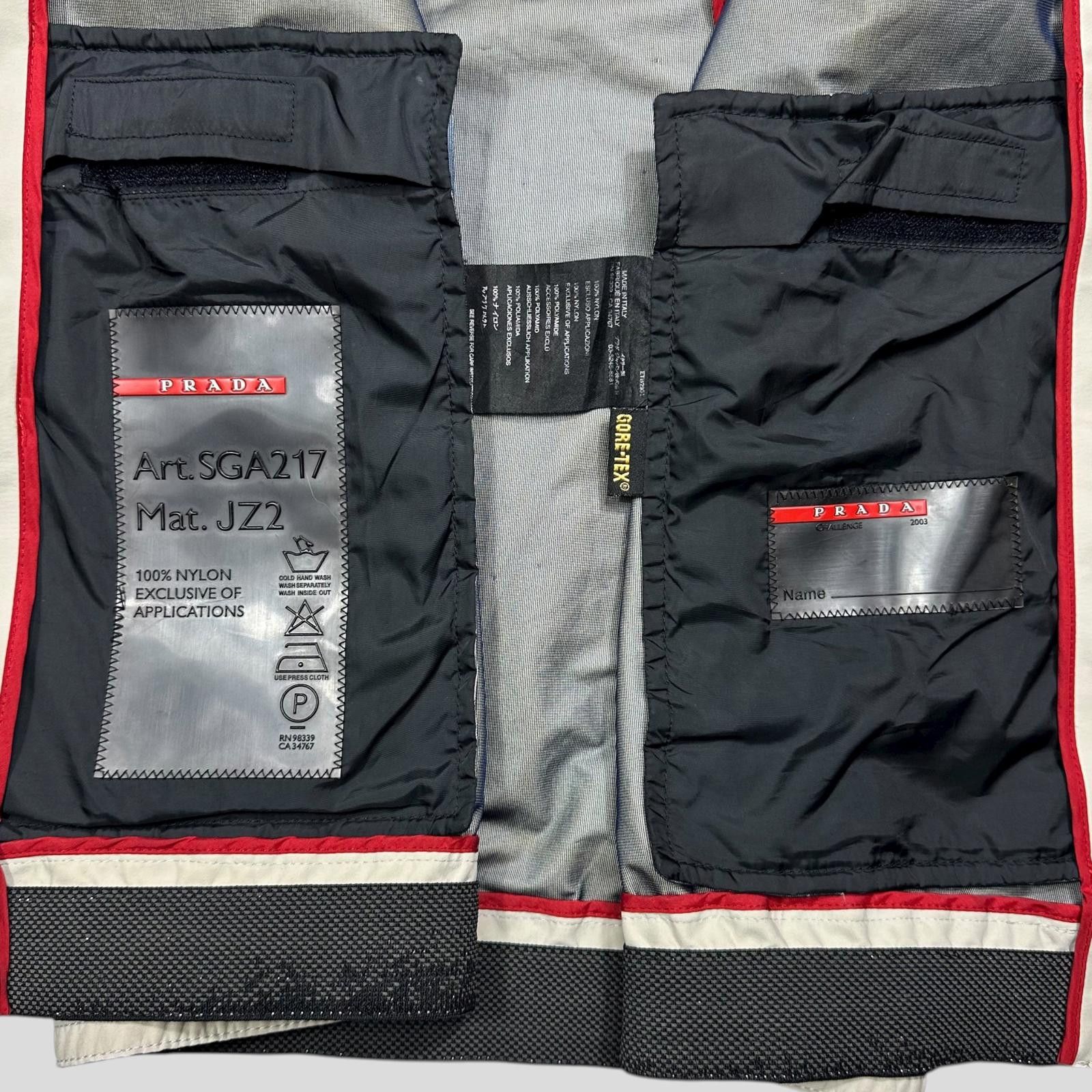 Prada Prada Luna Rossa 2003 Goretex Sailing Gilet Vest - M Size US M / EU 48-50 / 2 - 10 Thumbnail