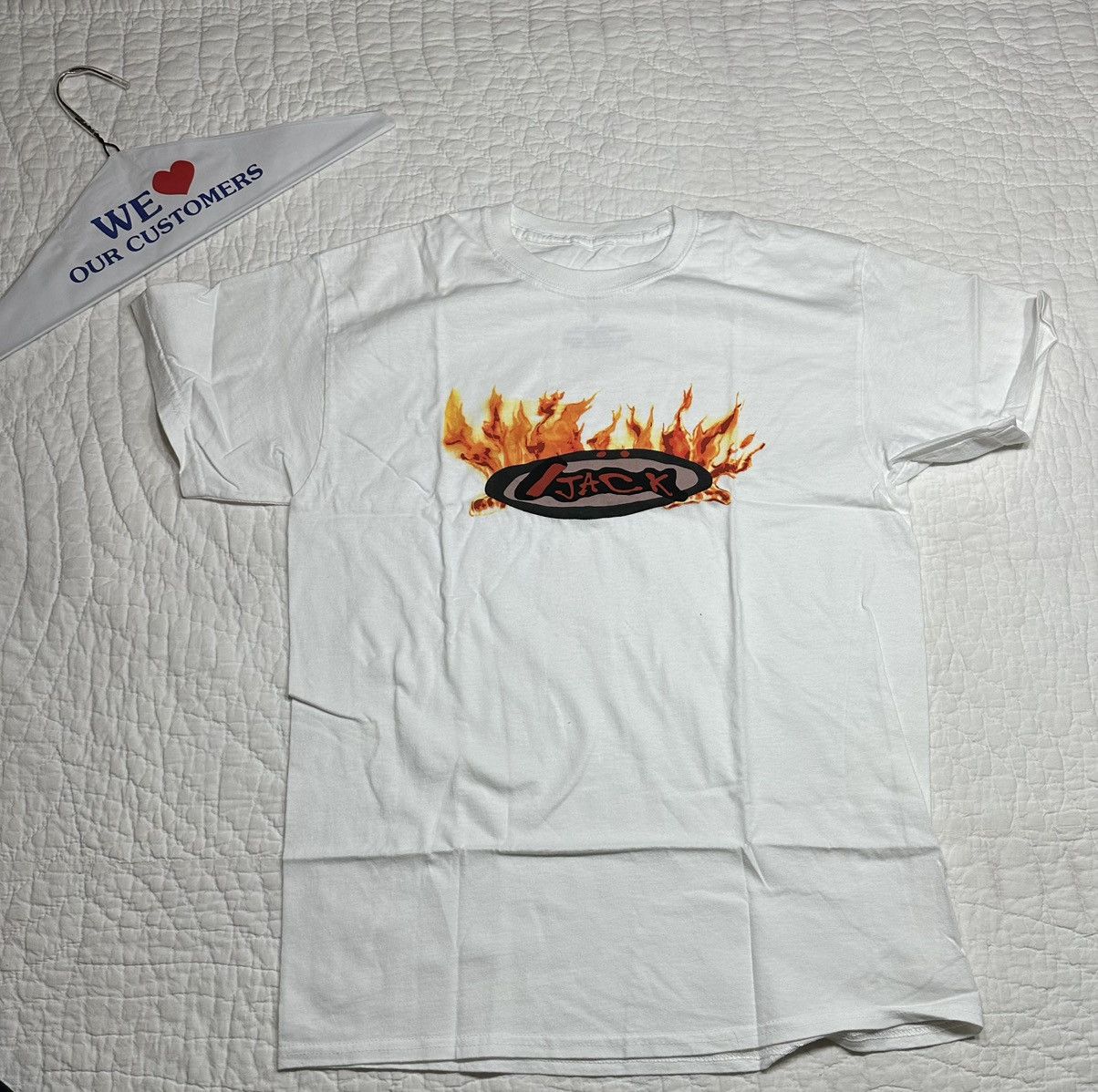 Travis Scott Travis Scott Cactus Jack Flame Tee/ Small Size US S / EU 44-46 / 1 - 1 Thumbnail