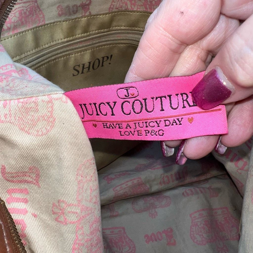 Juicy Couture Juicy Couture Vintage Genuine Leather Cage Strapped Large Shoulder Bag SEE PHOTOS AND DESCRIPTION Size ONE SIZE - 12 Thumbnail
