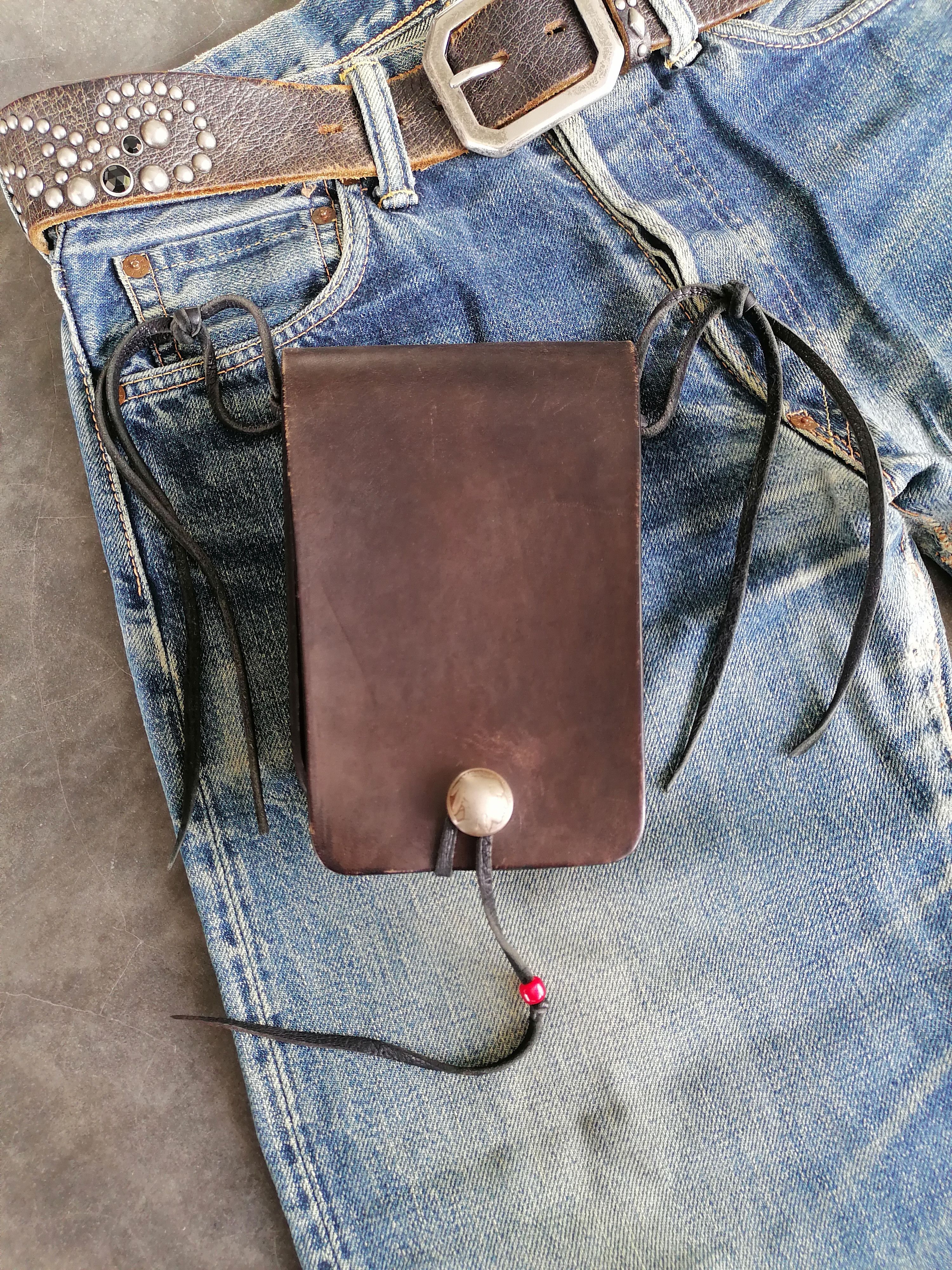 Genuine Leather × Japanese Brand × Redmoon Dakota P&C Leather Works Medicine / Belt Bag Size ONE SIZE - 10 Thumbnail