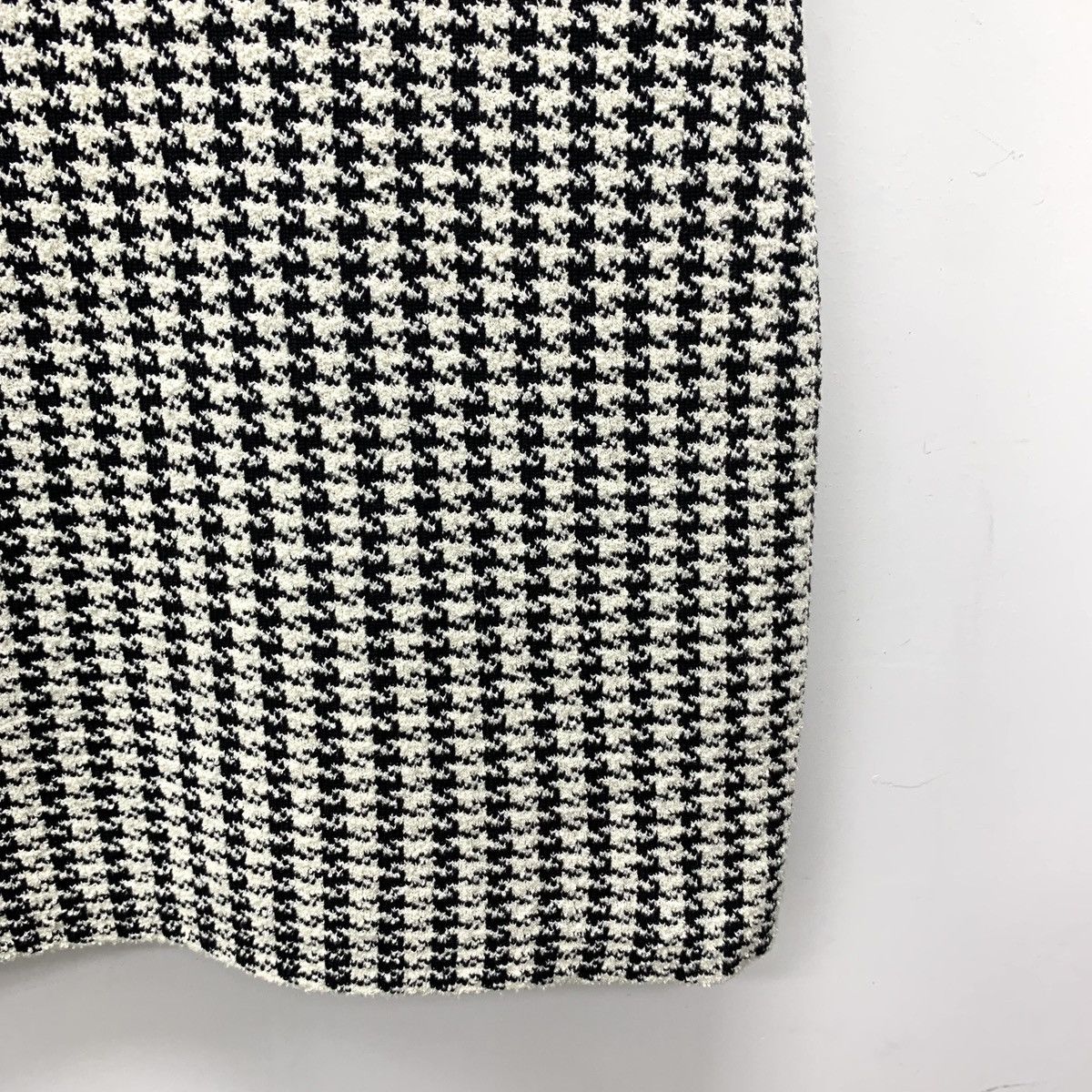 Dior Christian Dior Houndstooth Short Sleeve Dress K26WX Size S / US 4 / IT 40 - 4 Thumbnail