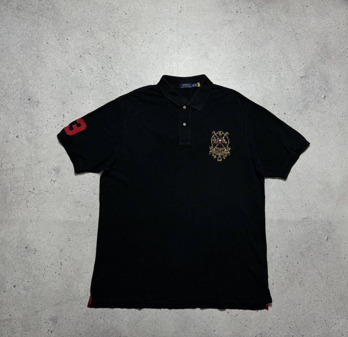 Polo Ralph Lauren Polo Ralph Lauren Vintage Polo Shirt PRL #3 Big Pony Size US XXL / EU 58 / 5 - 2 Thumbnail
