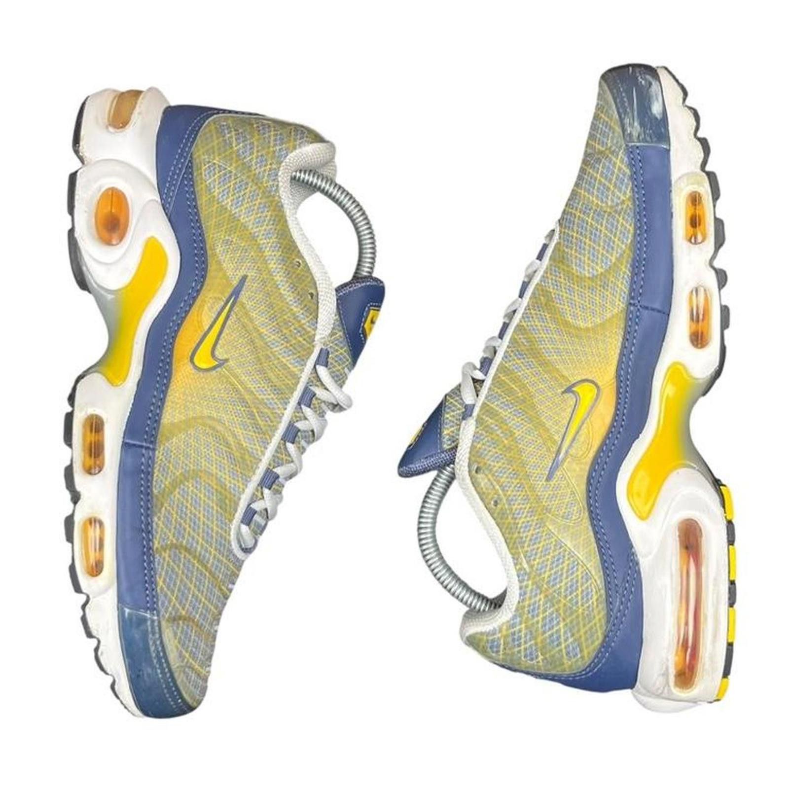 Nike Nike Air Max Plus Tn Wave Grid Yellow Navy - UK 7 Size US 8 / EU 41 - 2 Thumbnail
