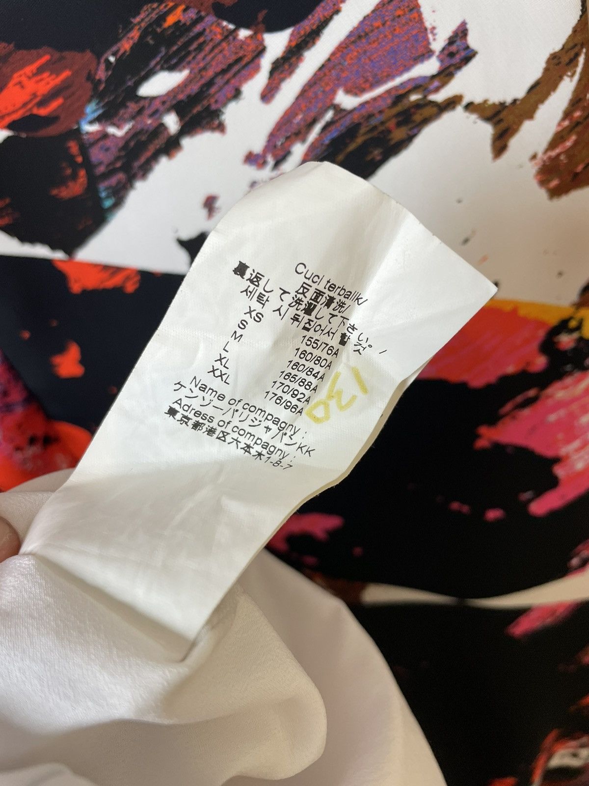 Designer × Kenzo KENZO Sleeveless Abstract Mini Dress Size M / US 6-8 / IT 42-44 - 9 Thumbnail