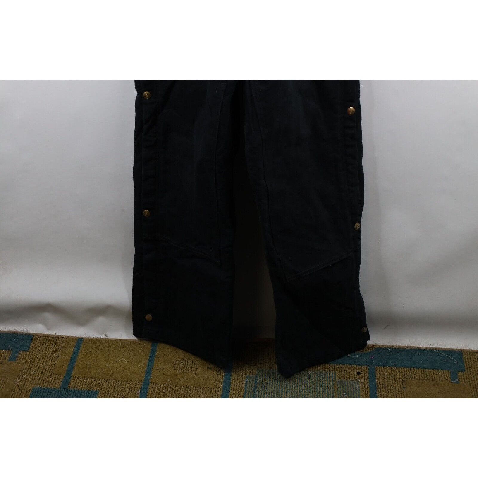 Carhartt × Vintage Vintage 90s Carhartt Spell Out Quilted Double Knee Overalls Size US 36 / EU 52 - 5 Thumbnail