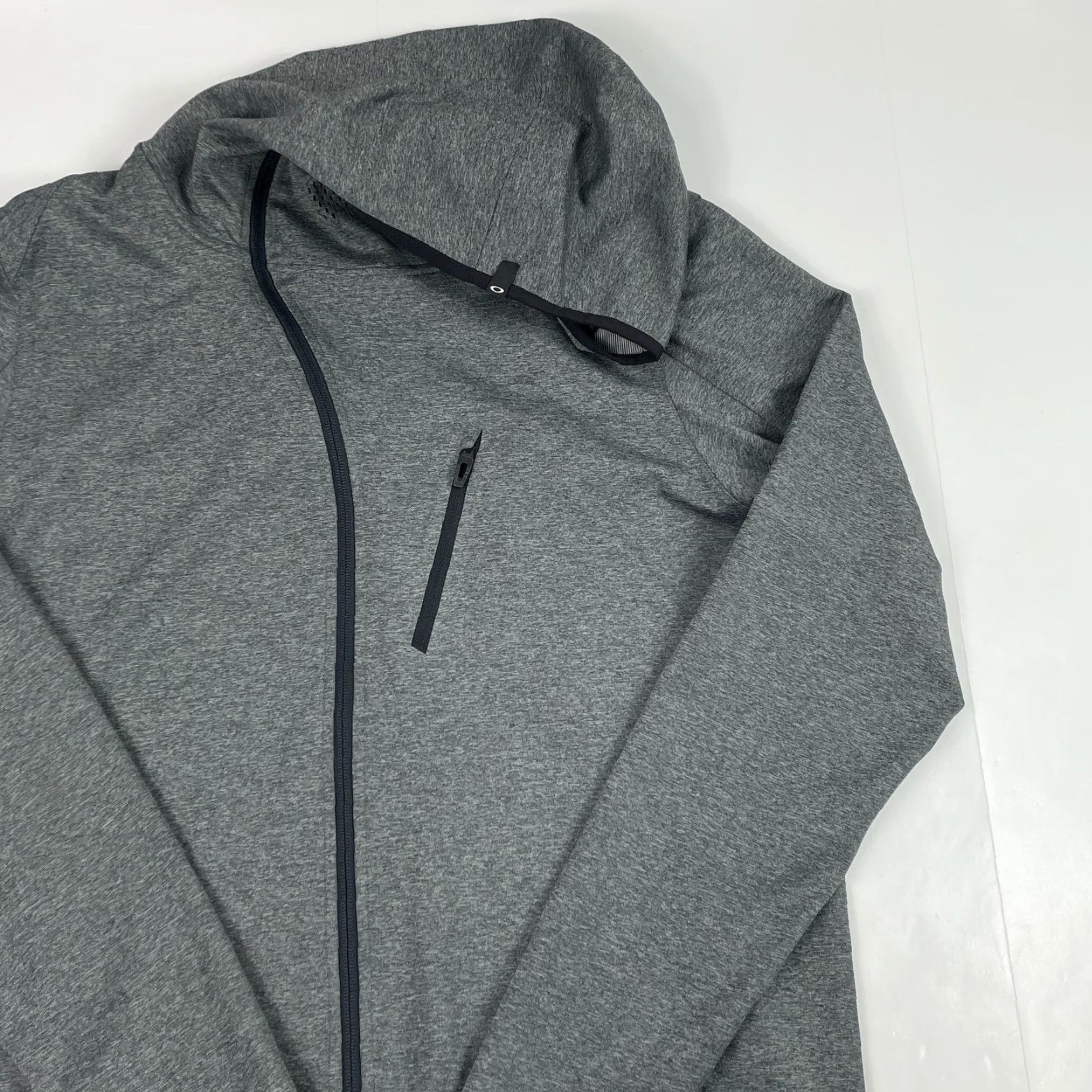 Oakley Oakley Jacket Mens Large Gray Softshell Full Zip Breathable Wind-Resistant Pockets Reflective Size US L / EU 52-54 / 3 - 3 Thumbnail