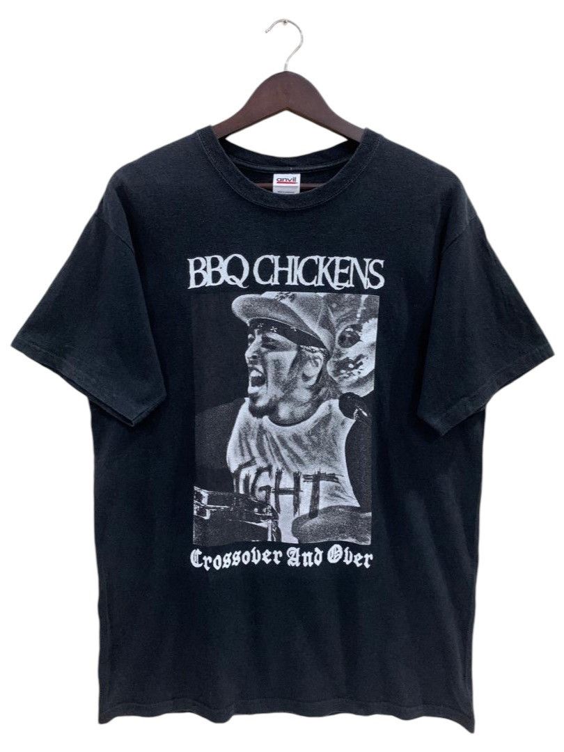 Vintage BBQ Chickens Ken Yokoyama Pizza Of Death Tee