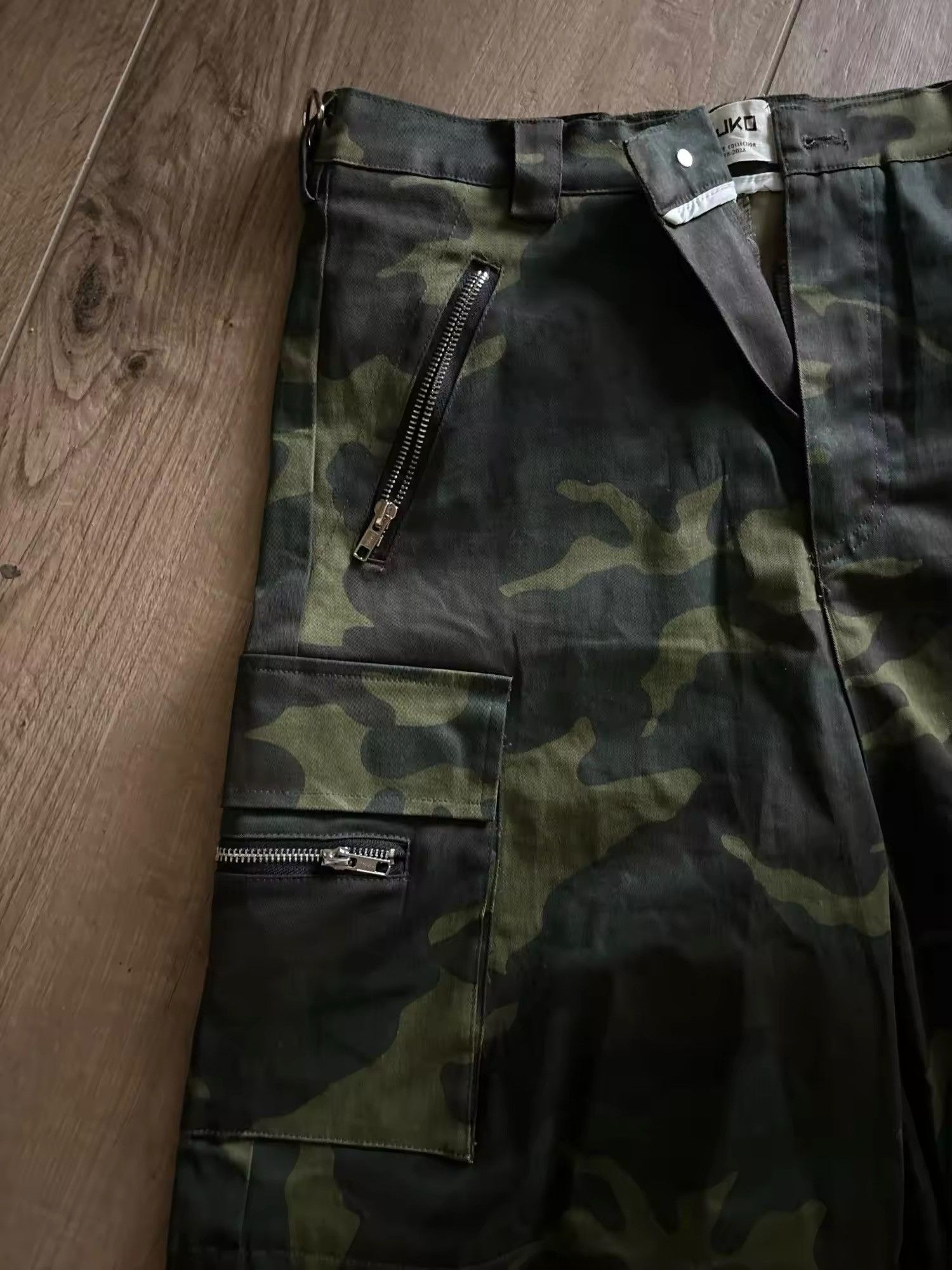 Jean Multi-pockets Camouflage Baggy Cargo Pant Size US 34 / EU 50 - 11 Thumbnail