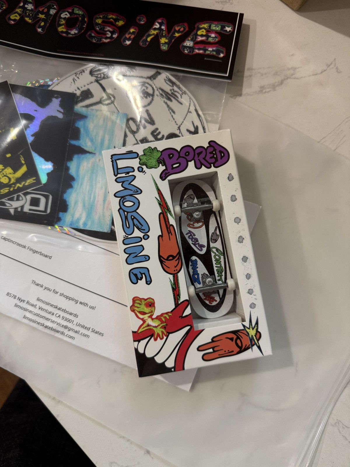 Matty Boy Matty Boy x Limosine CaptinCroook Fingerboard Size ONE SIZE - 1 Thumbnail