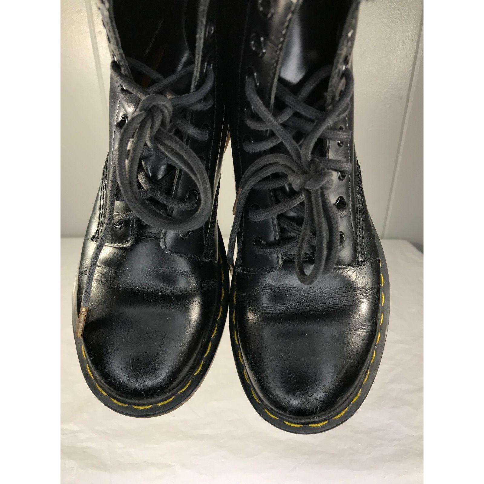 Dr. Martens Doc Dr. Martens 1460 Pascal Black Virginia Leather Boots Wom Size US 7 / IT 37 - 5 Thumbnail