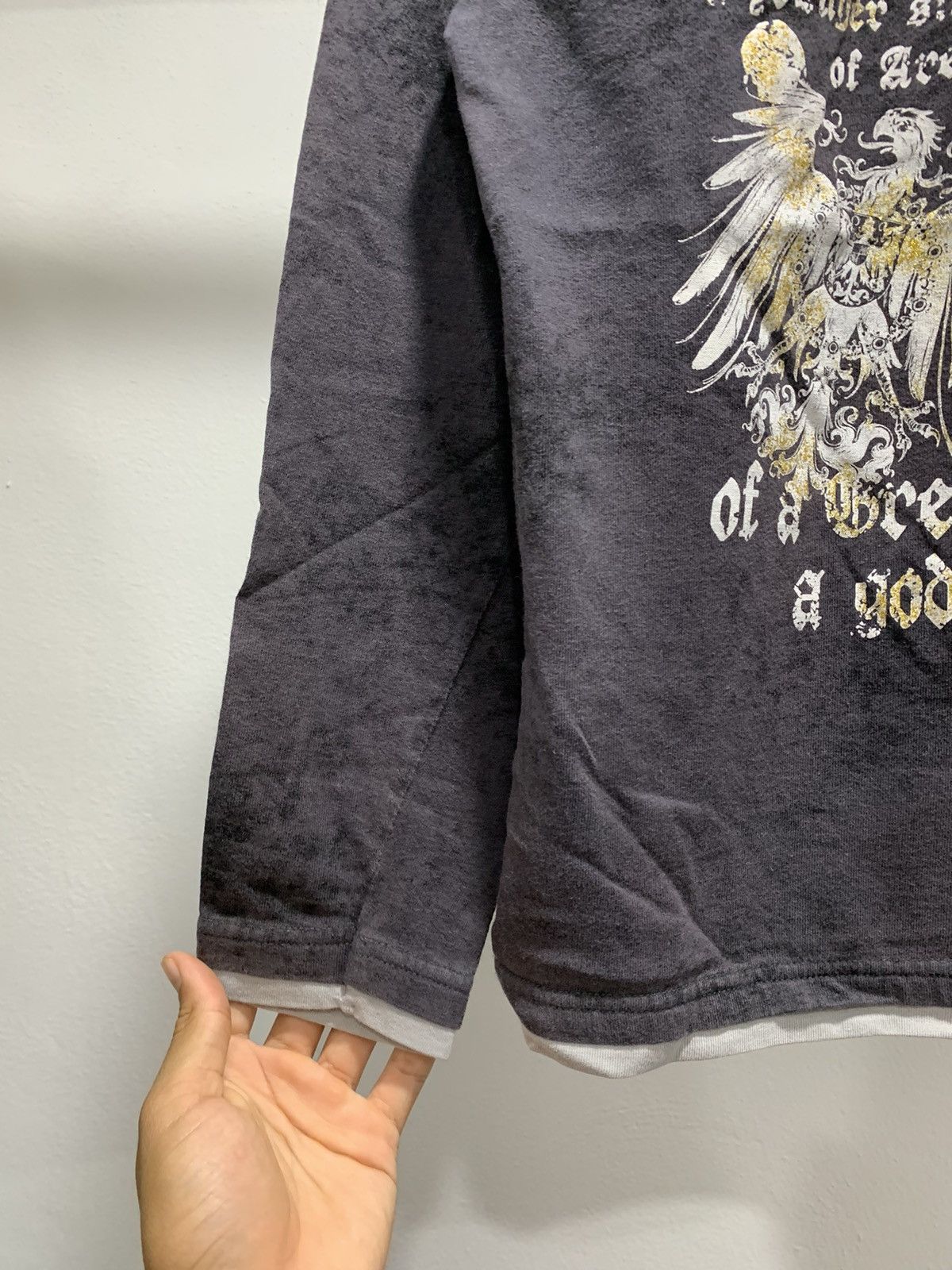 Hysteric Glamour × Japanese Brand × Vintage 💥FINAL DROP💥 Beaumere Poem Wording Ls Size US M / EU 48-50 / 2 - 4 Thumbnail