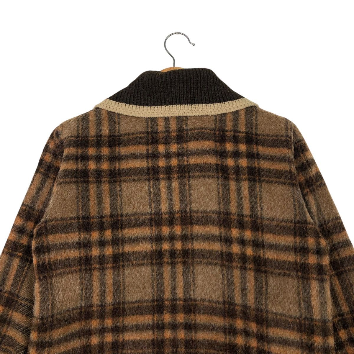 Japanese Brand 🔥VINTAGE CHORE WORK WOOL JACKET TARTAN CHECK ISSEY MIYAKE Size US M / EU 48-50 / 2 - 12 Thumbnail