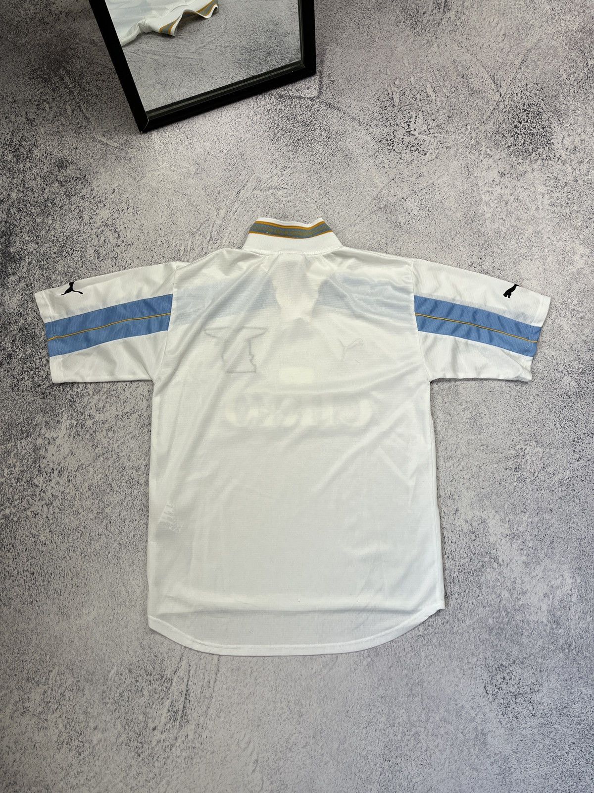 Puma Vintage Puma SS Lazio 1999/2000 Away Shirt Jersey Size US S / EU 44-46 / 1 - 13 Thumbnail