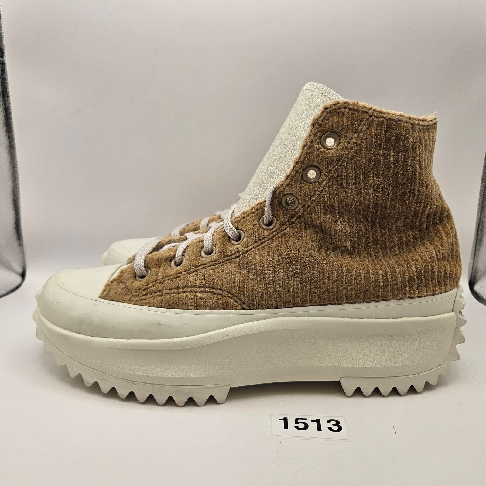 Converse CONVERSE MEN'S 9 RUN STAR HIKE PLATFORM HIGH STRIPED KNIT Size US 9 / EU 42 - 2 Thumbnail