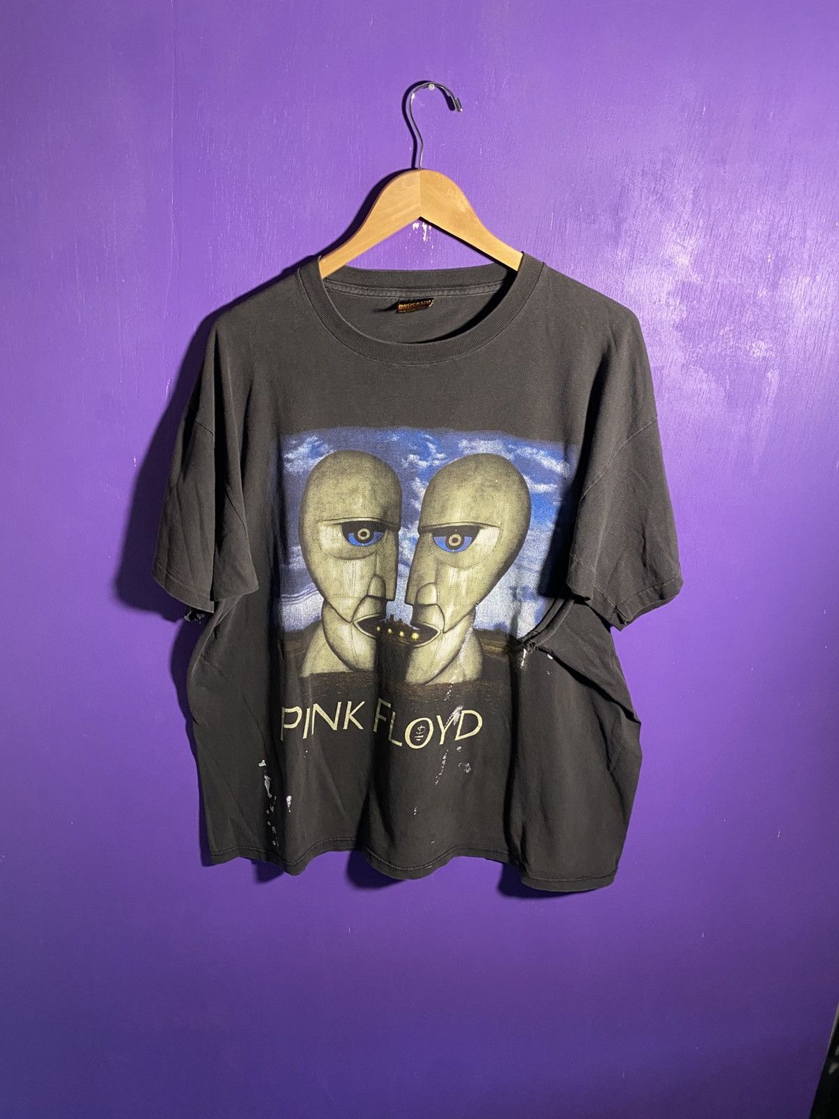 Band Tees Vintage 1994 Pink floyd division bell faded tour tee Size US XL / EU 56 / 4 - 1 Thumbnail